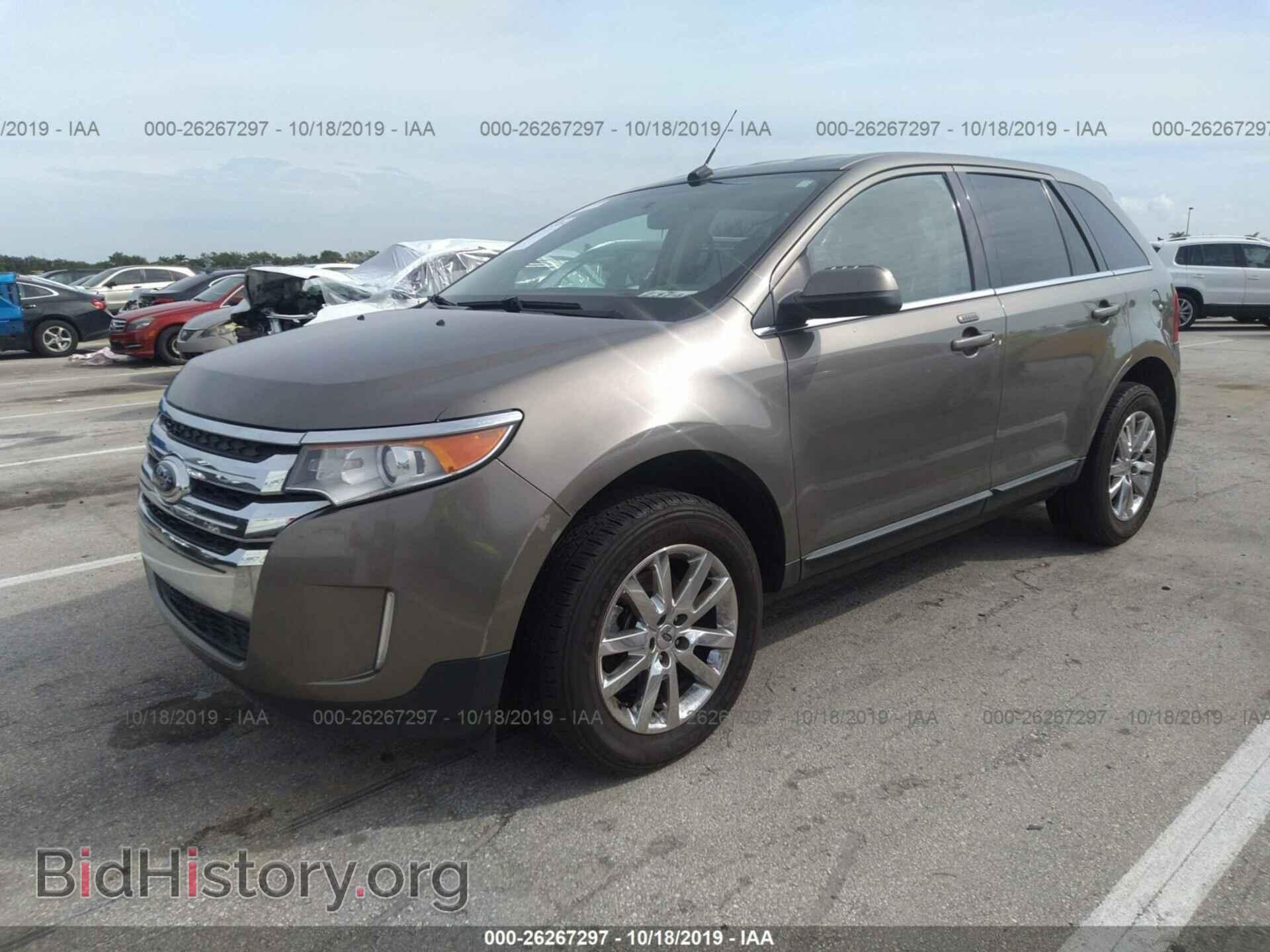 2014 FORD EDGE - VIN: 2FMDK3KC2EBB13860 - Фото 2