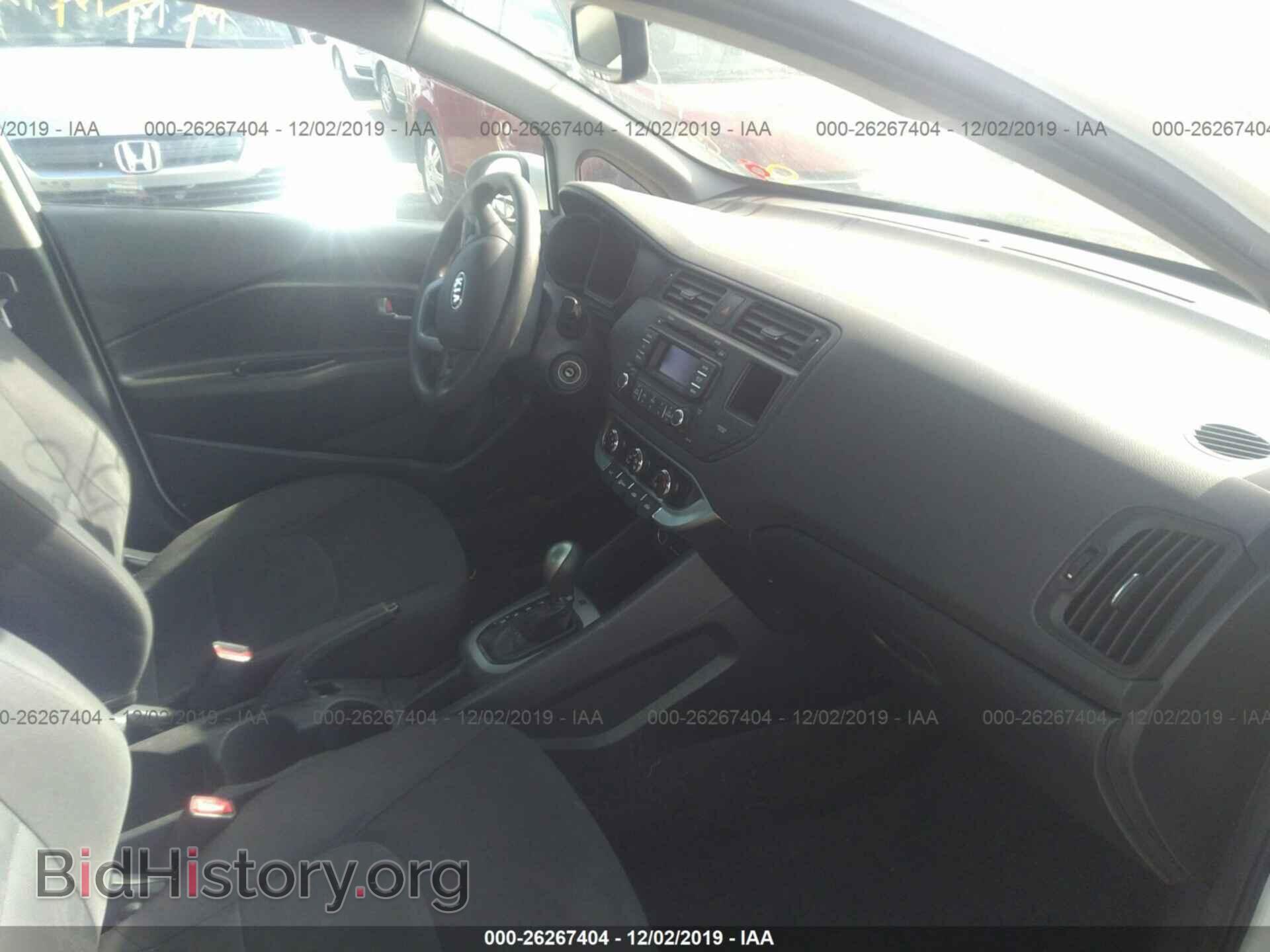 2013 KIA RIO - VIN: KNADM4A37D6178042 - Фото 5