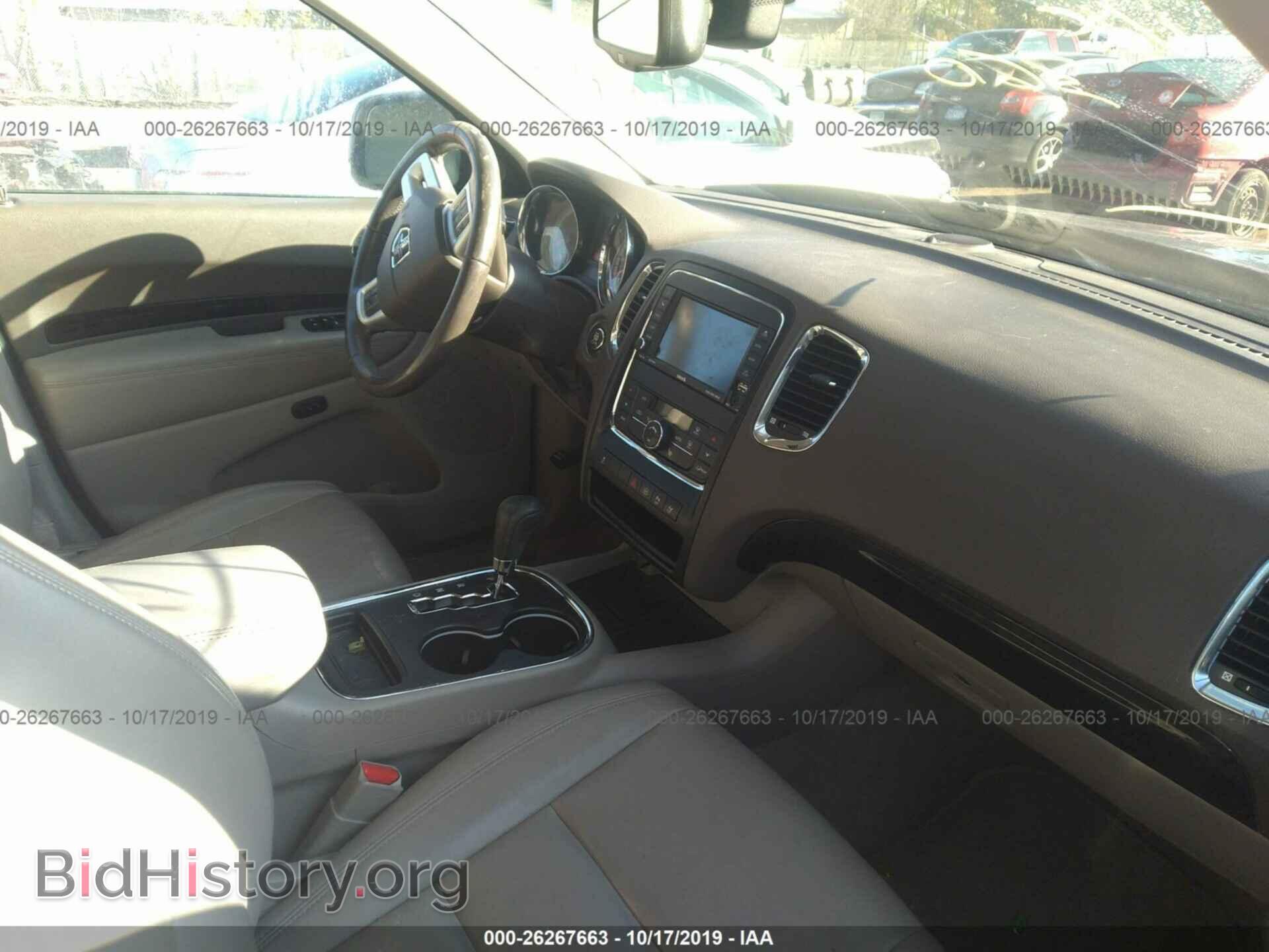 2012 DODGE DURANGO - VIN: 1C4RDJDG3CC237996 - Фото 5
