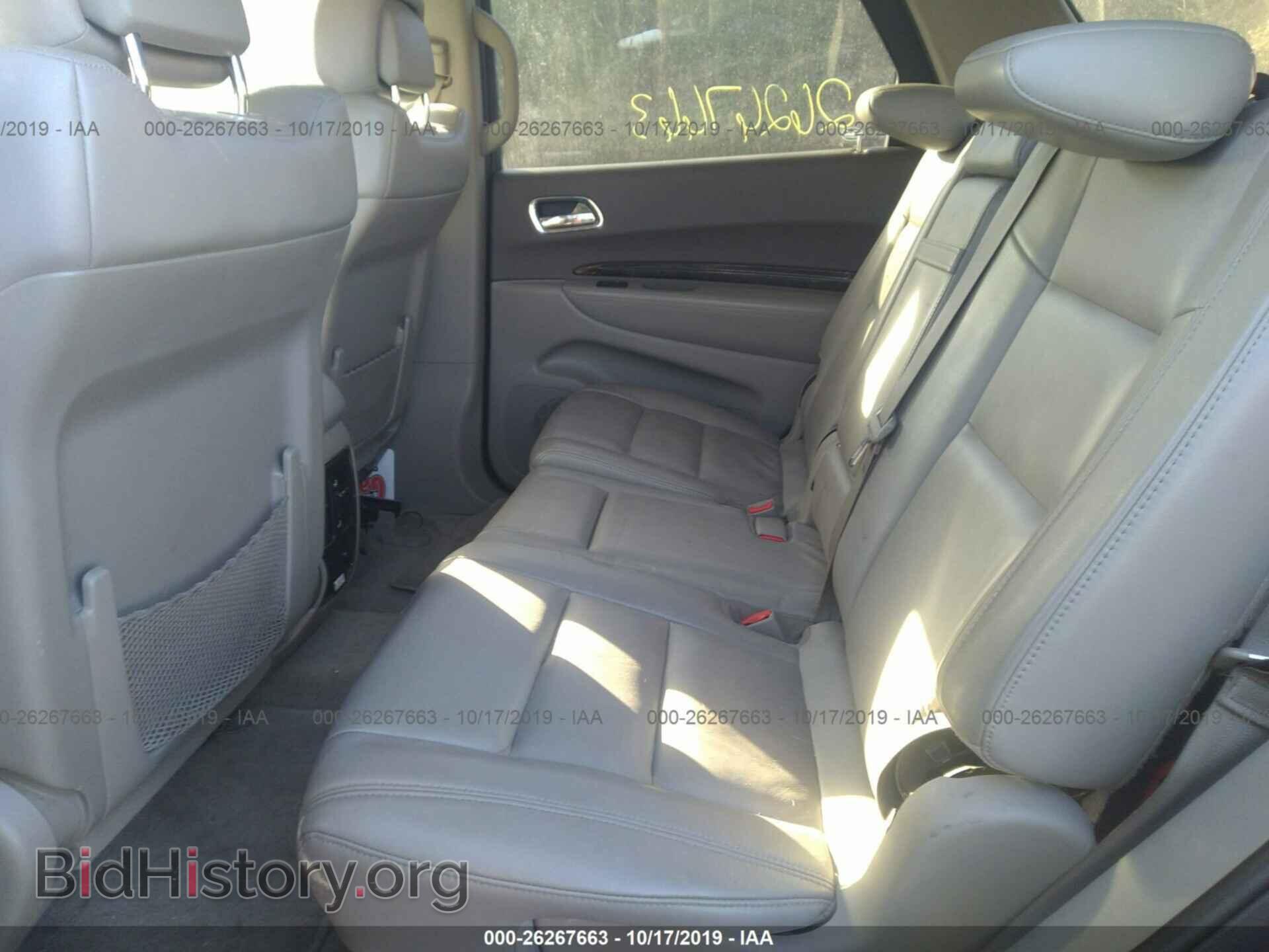 2012 DODGE DURANGO - VIN: 1C4RDJDG3CC237996 - Фото 8