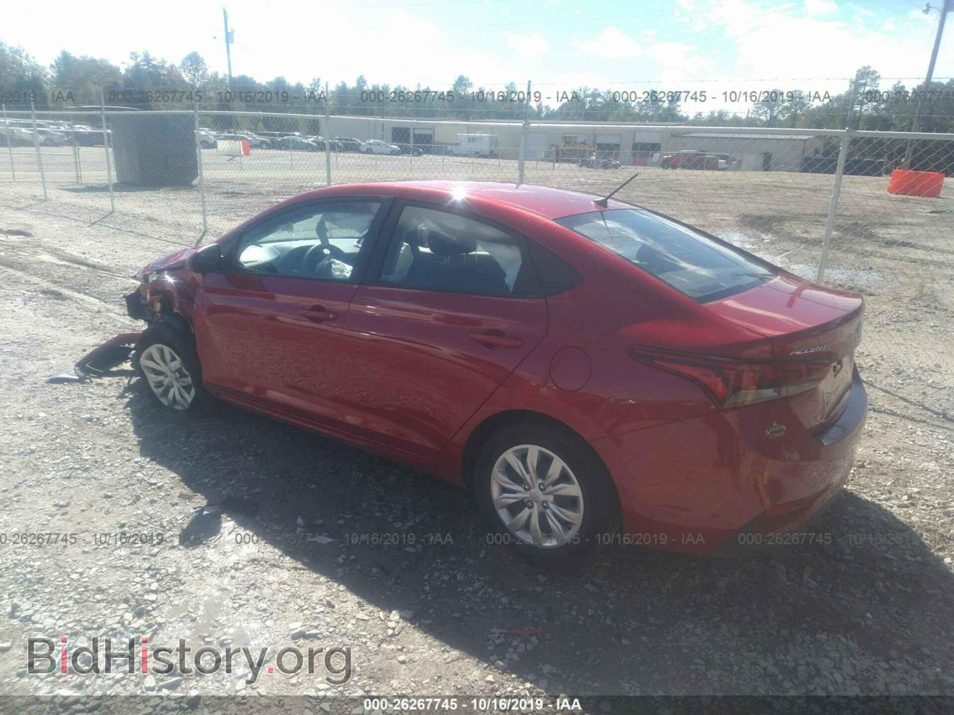 2018 HYUNDAI ACCENT - VIN: 3KPC24A30JE035136 - Фото 3