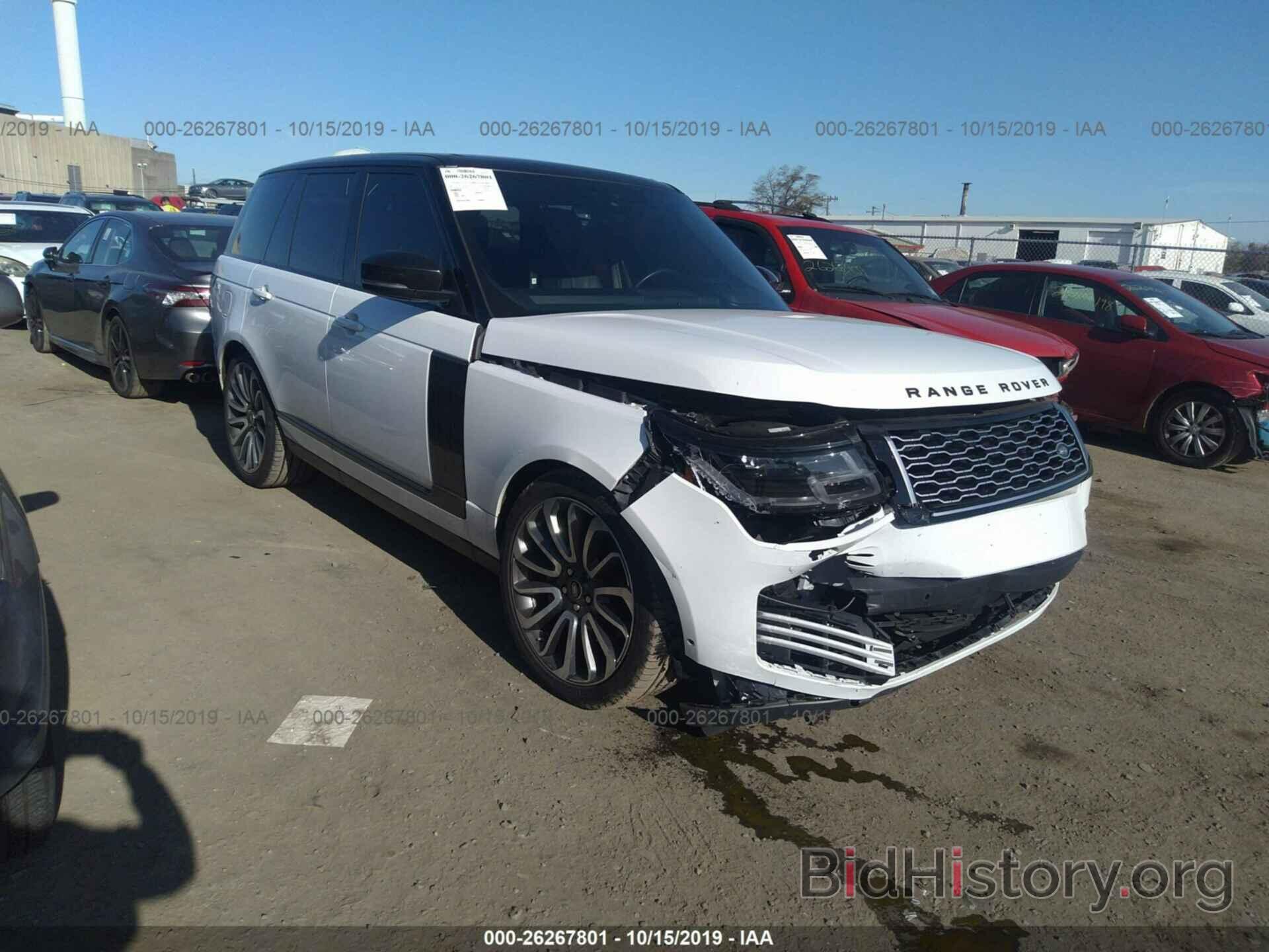 Фотография SALGS2RE6KA520941 - LAND ROVER RANGE ROVER 2019