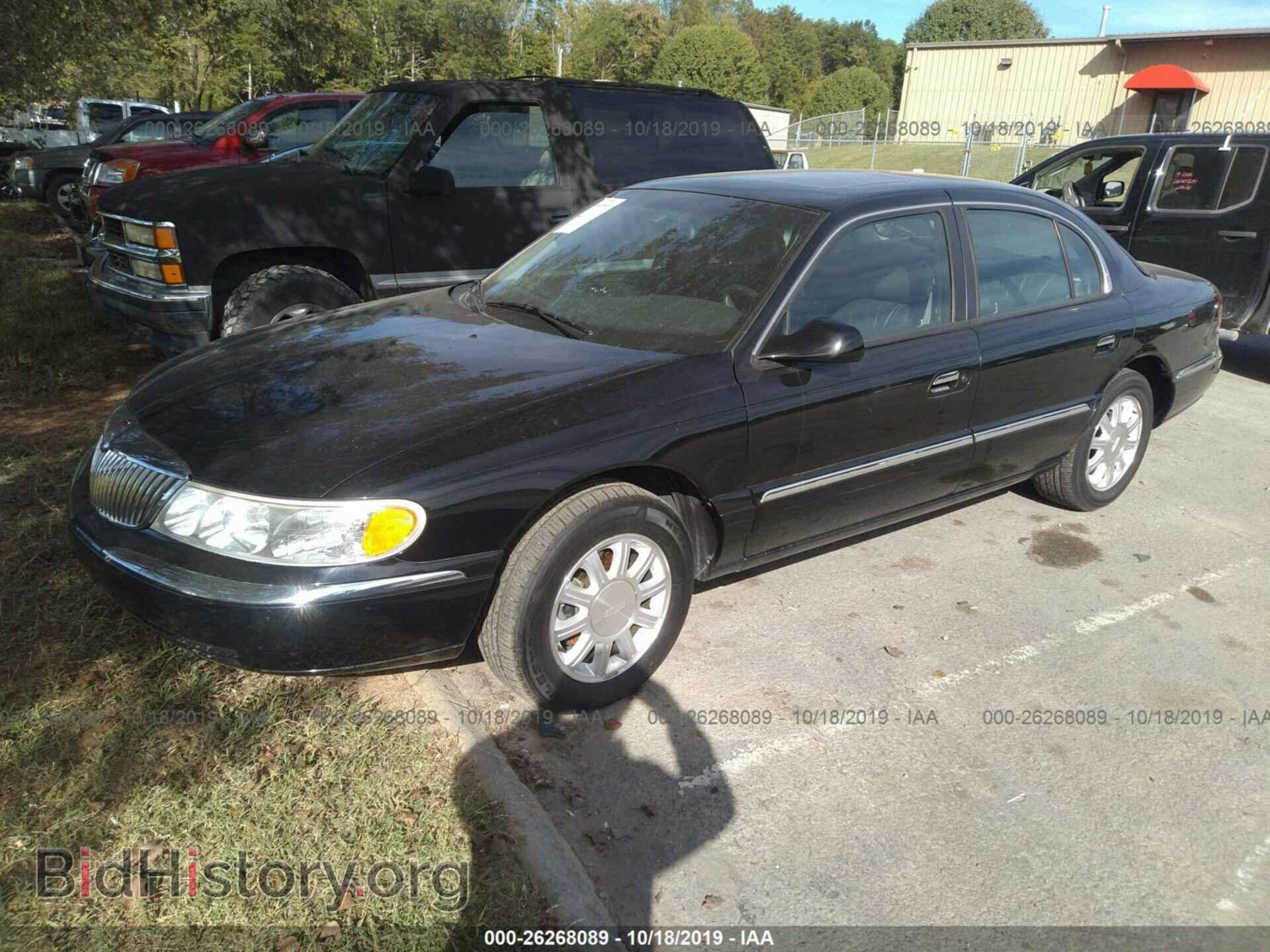 2000 LINCOLN CONTINENTAL - VIN: 1LNHM97V3YY858505 - Фото 2