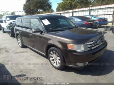 2011 Ford FLEX SEL, maroon — VIN 2FMGK5CC3BBD23337, IAAI