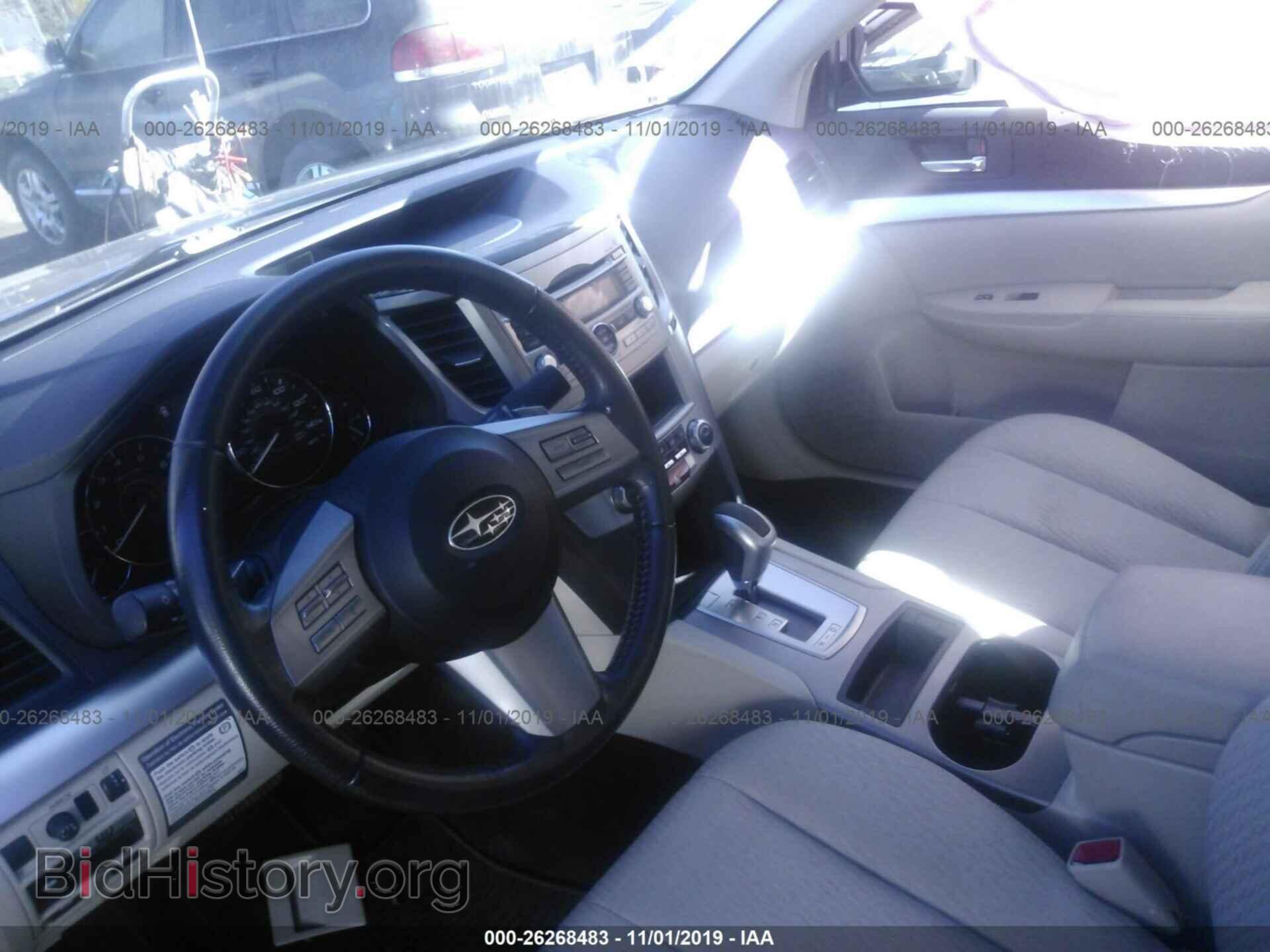 2011 SUBARU LEGACY - VIN: 4S3BMBA66B3213953 - Фото 5