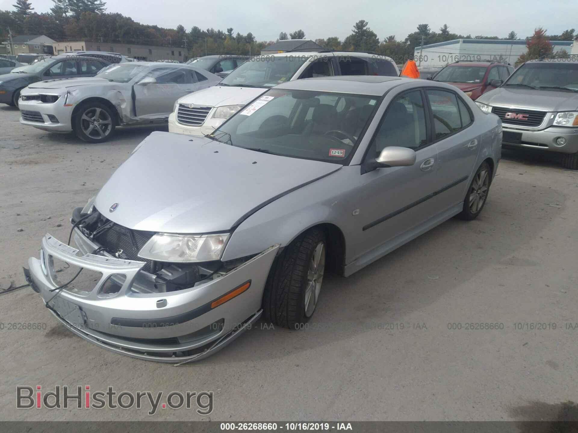 2007 SAAB 9-3 - VIN: YS3FD46Y371141127 - Фото 2