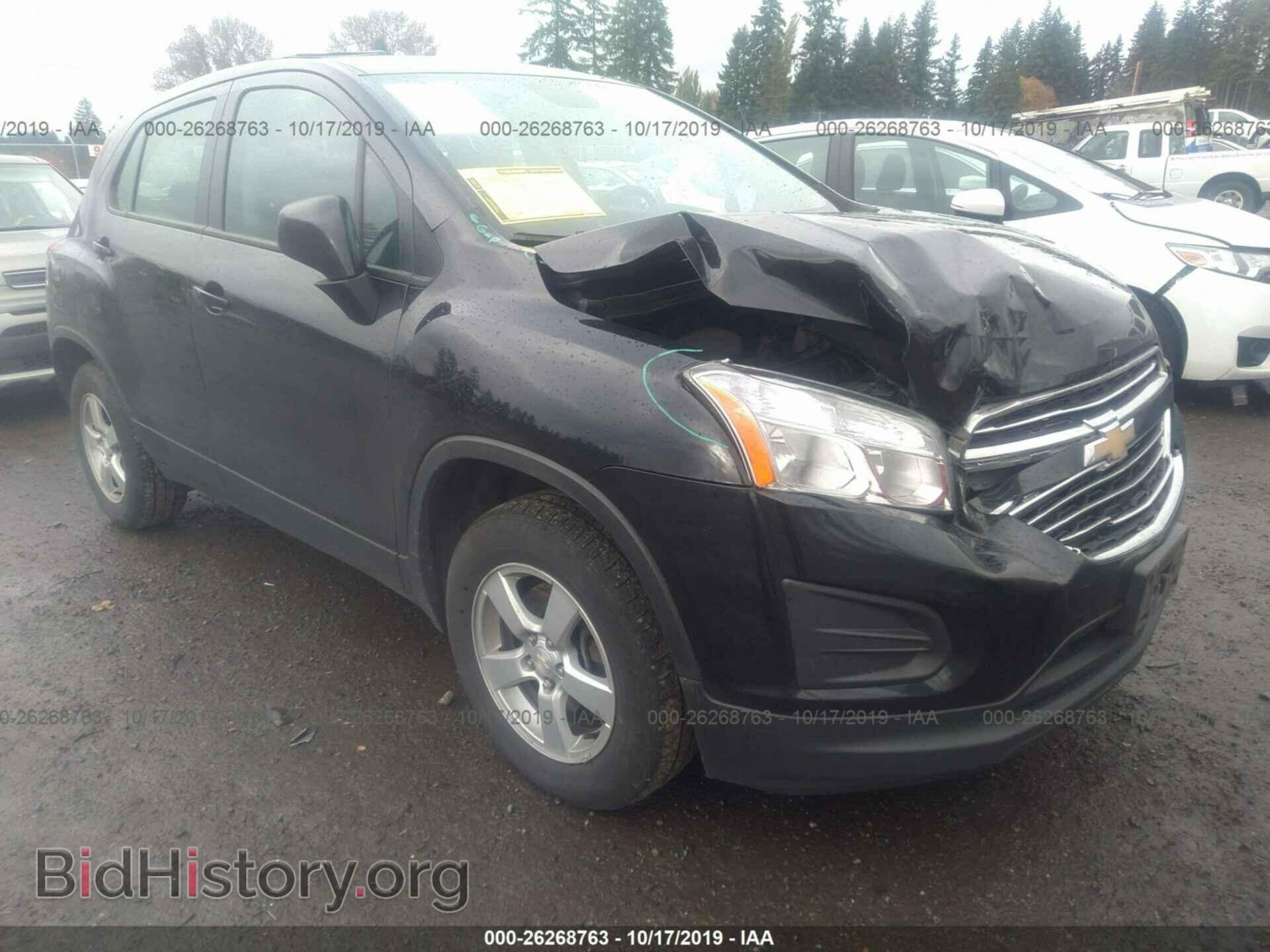 Фотография KL7CJPSB2FB208246 - CHEVROLET TRAX 2015