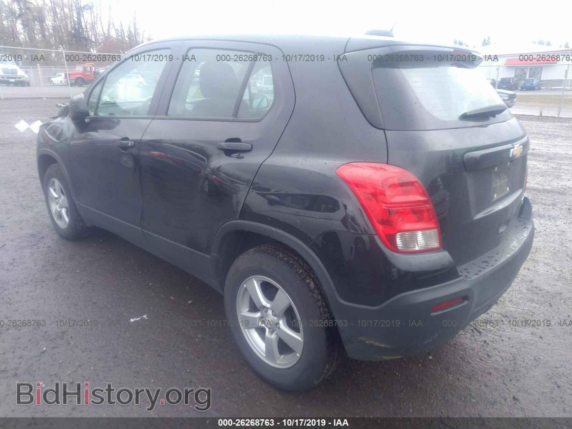2015 CHEVROLET TRAX - VIN: KL7CJPSB2FB208246 - Фото 3