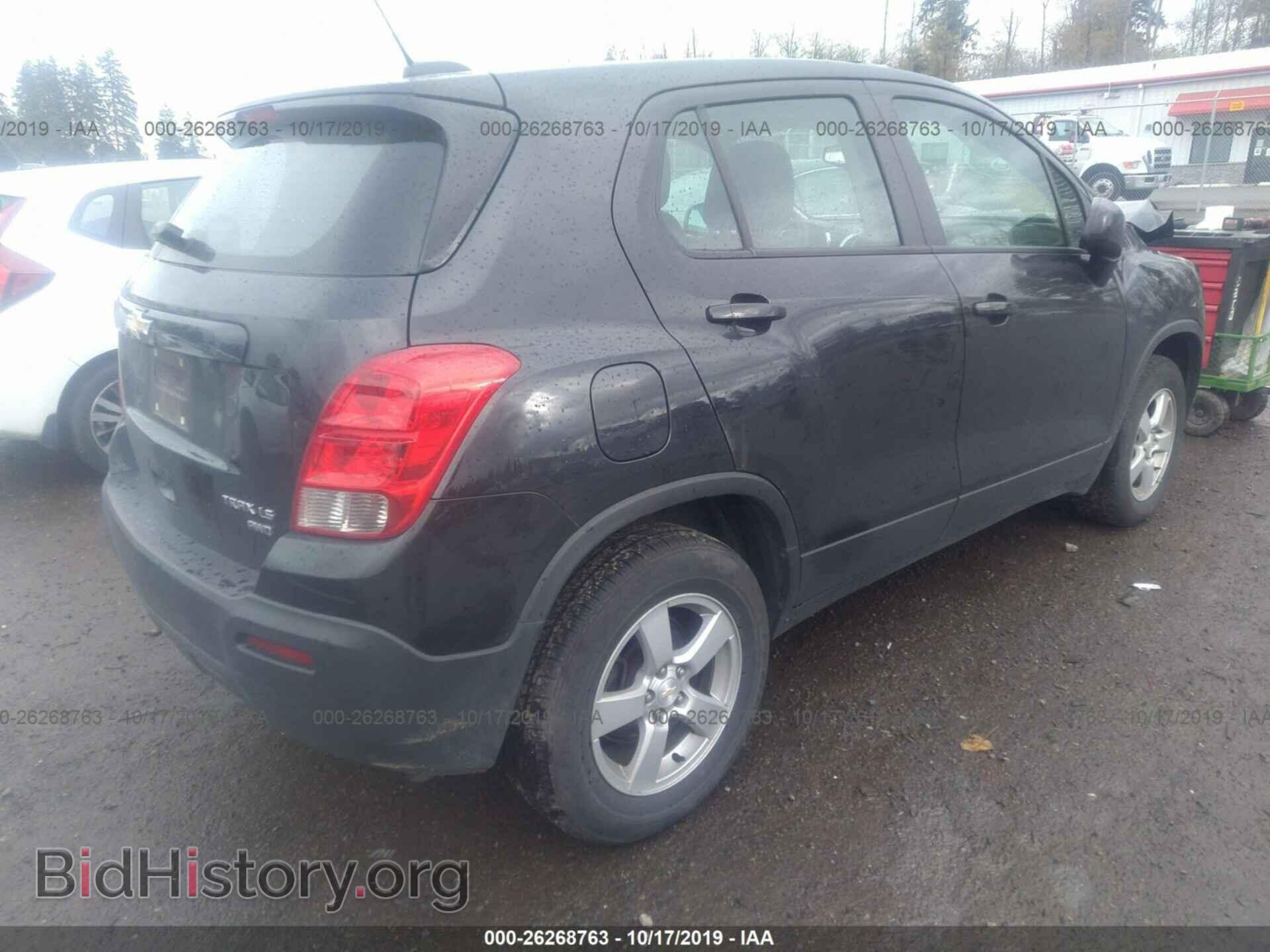 2015 CHEVROLET TRAX - VIN: KL7CJPSB2FB208246 - Фото 4
