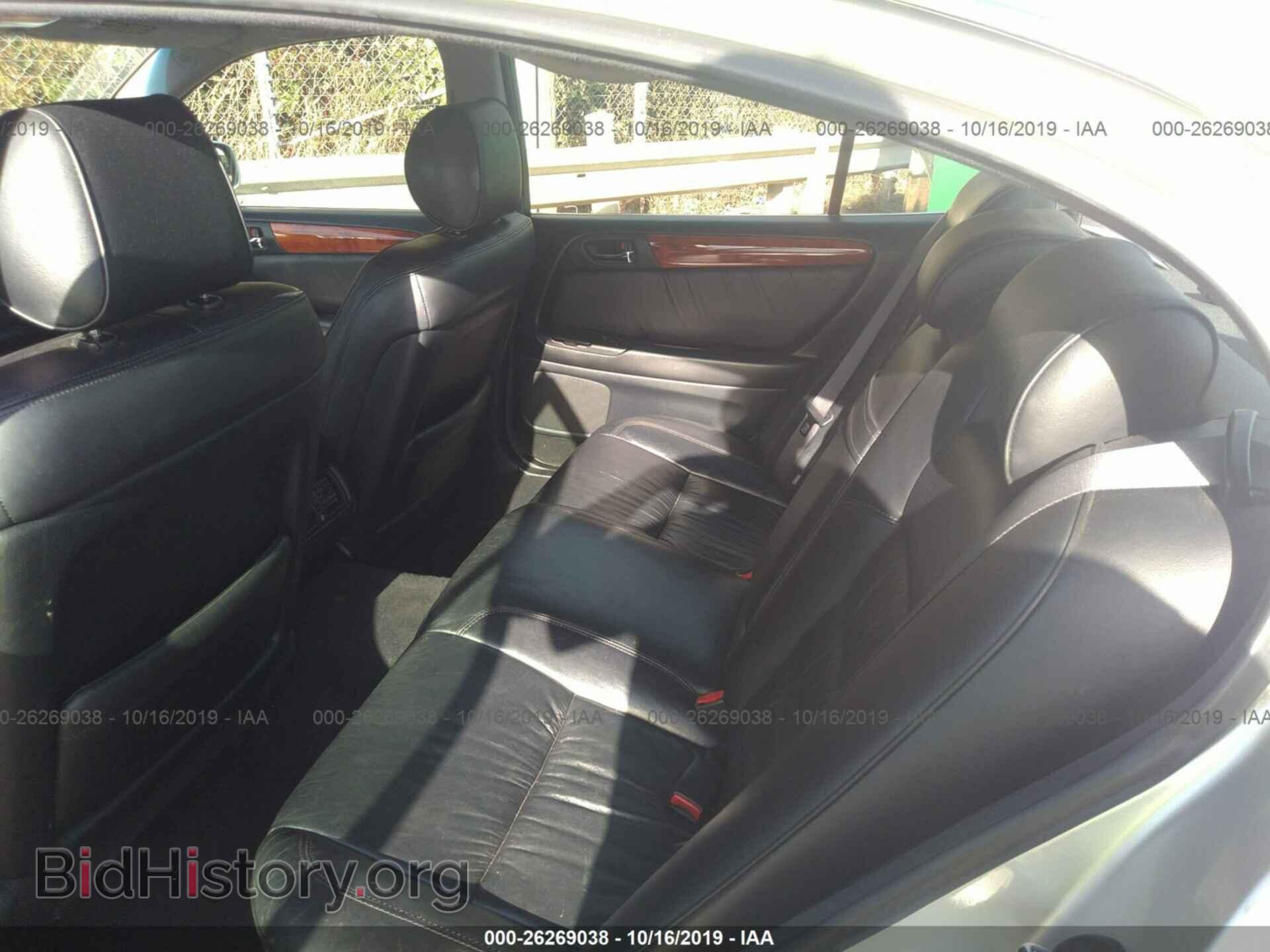 2002 LEXUS GS - VIN: JT8BL69SX20009961 - Фото 8
