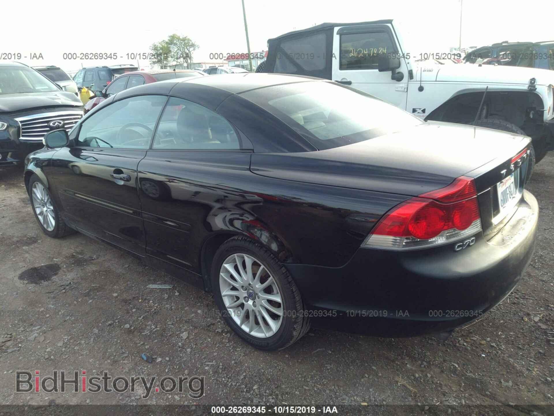 2009 VOLVO C70 - VIN: YV1MC672X9J077060 - Фото 3