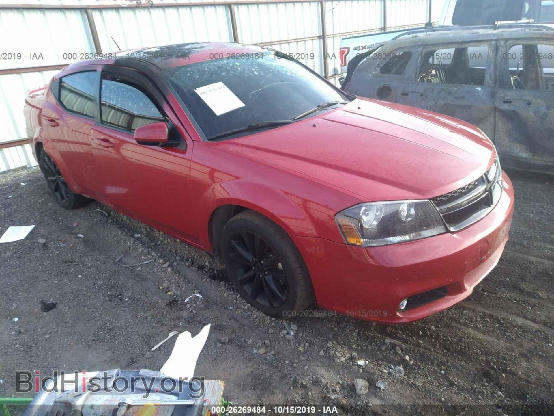Фотография 1C3CDZCB2EN149351 - DODGE AVENGER 2014