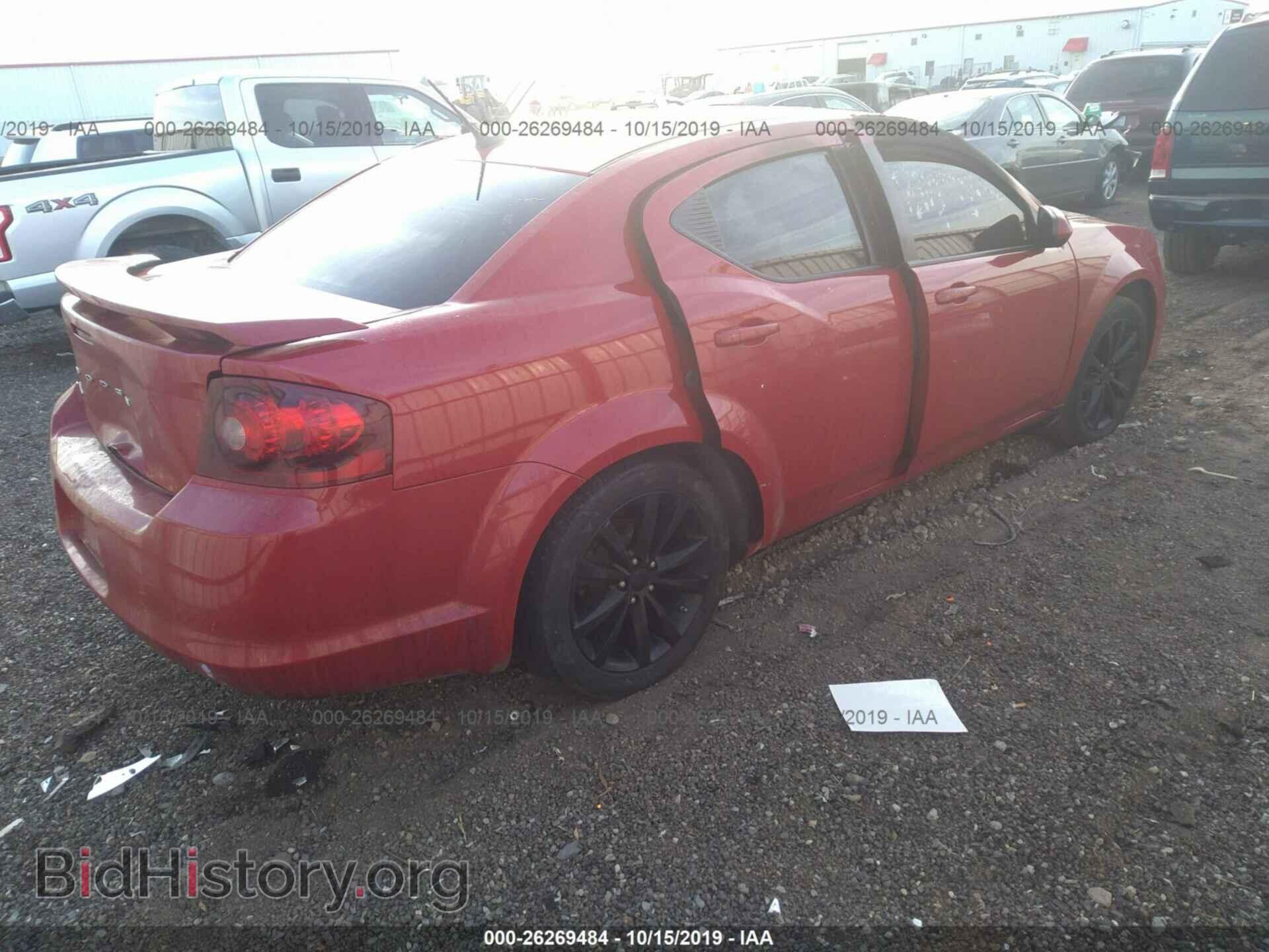 2014 DODGE AVENGER - VIN: 1C3CDZCB2EN149351 - Фото 4