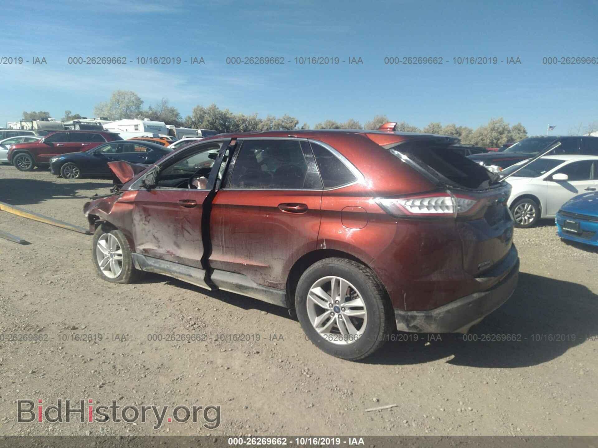 2016 FORD EDGE - VIN: 2FMPK4J80GBB84641 - Фото 3