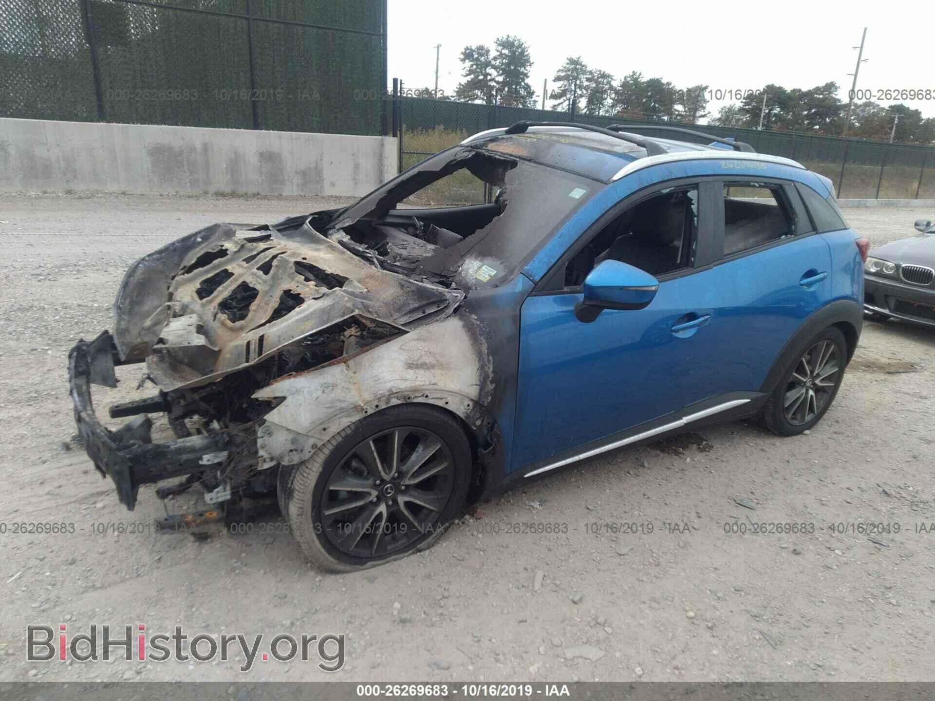 2017 MAZDA CX-3 - VIN: JM1DKFD73H0154302 - Фото 2