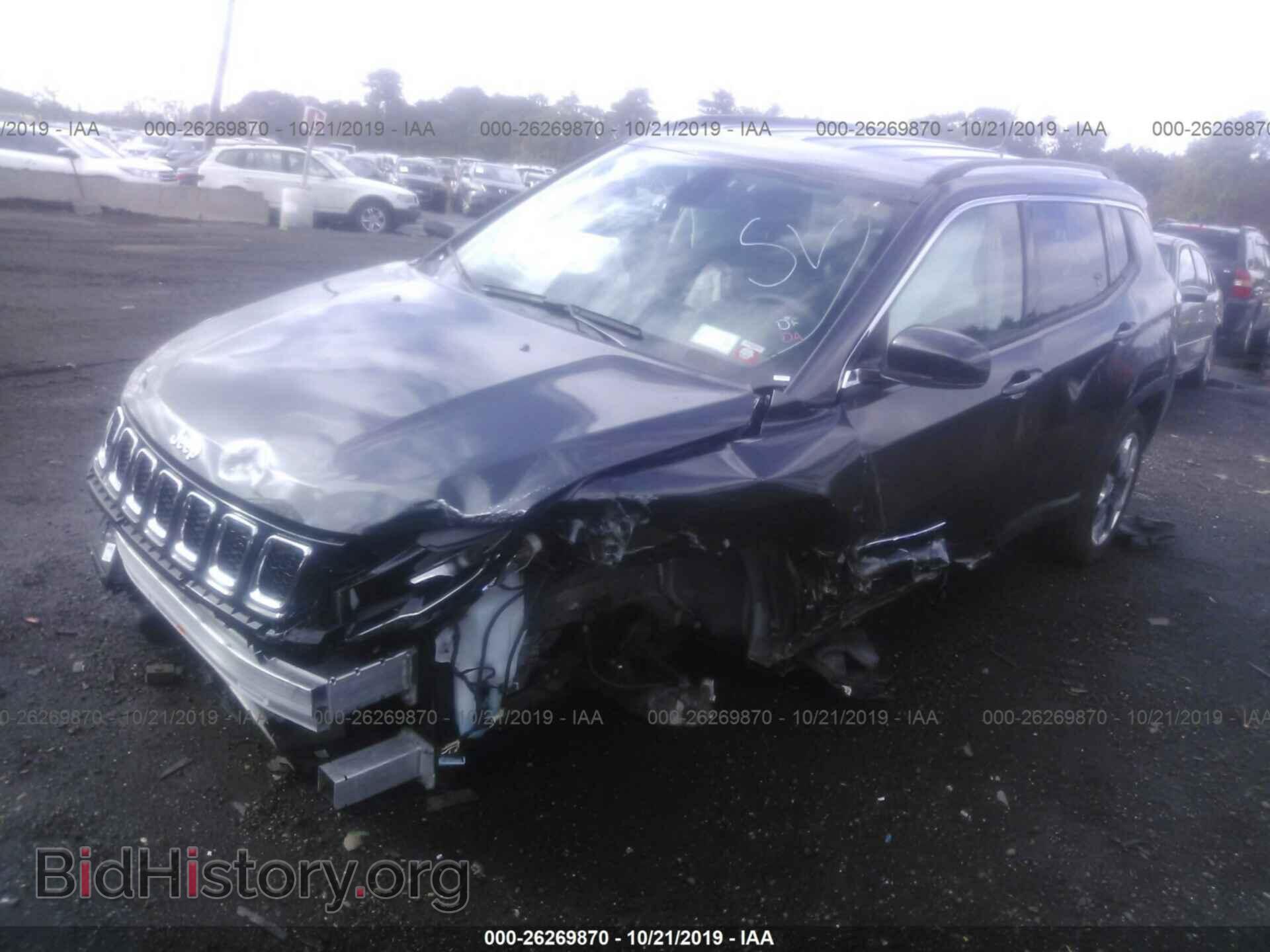 2019 JEEP COMPASS - VIN: 3C4NJDCB6KT747678 - Фото 2