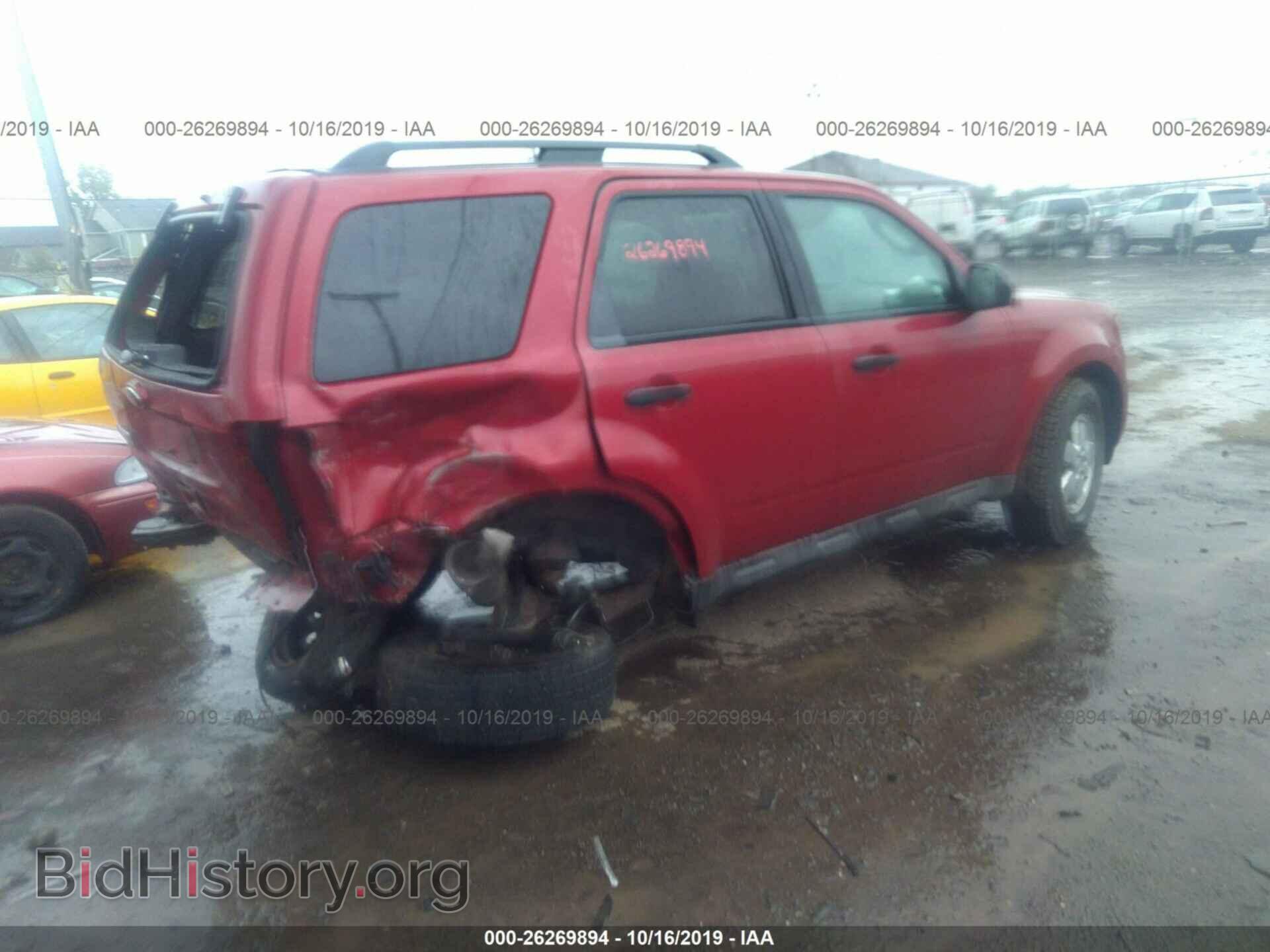2011 FORD ESCAPE - VIN: 1FMCU0D70BKC22355 - Фото 4