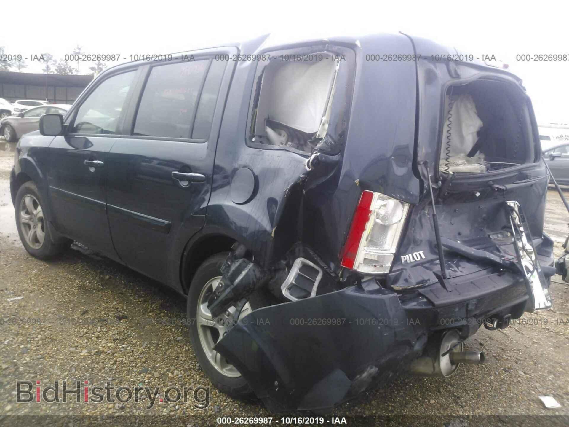 2012 HONDA PILOT - VIN: 5FNYF3H41CB029944 - Фото 3