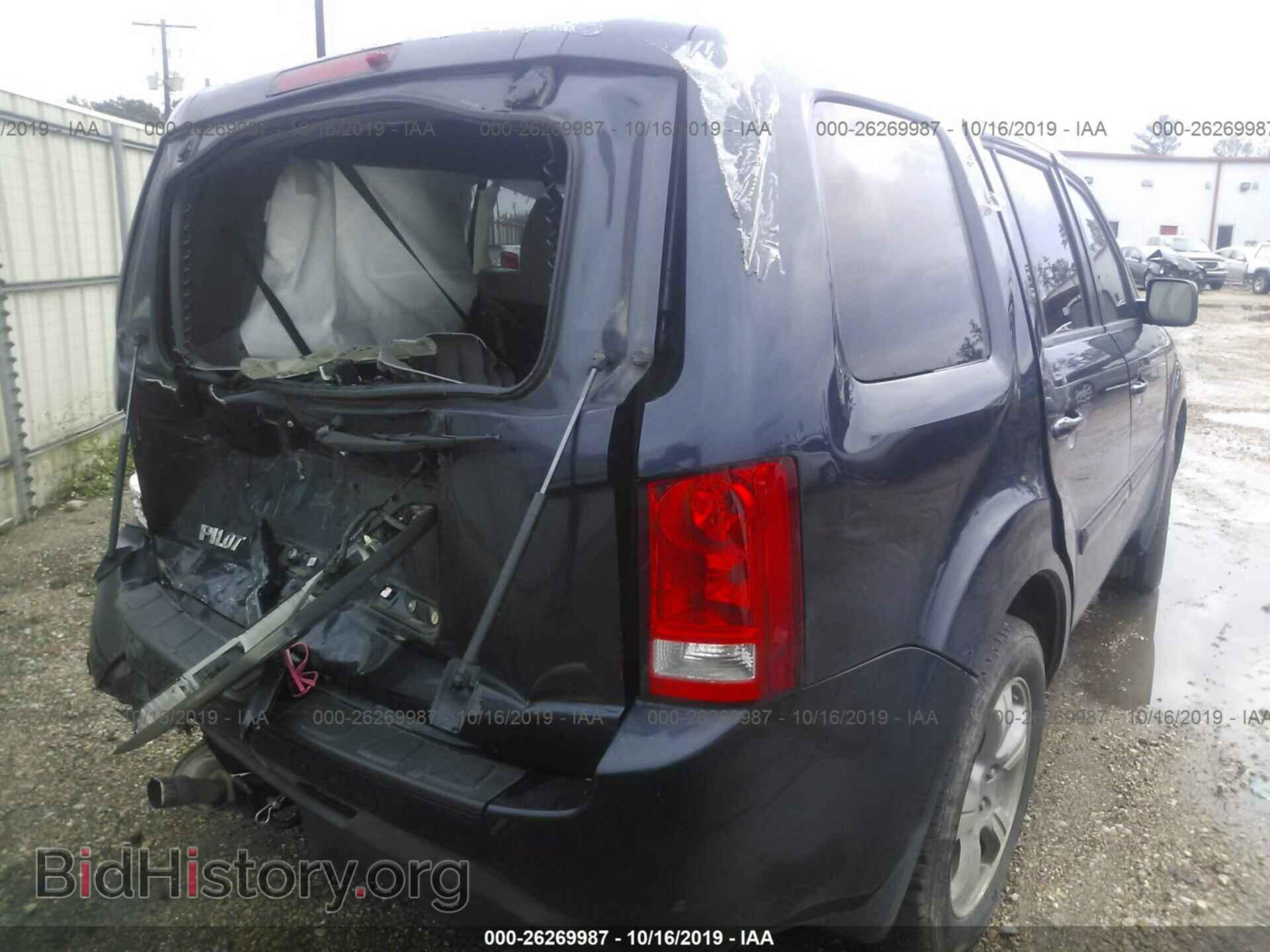 2012 HONDA PILOT - VIN: 5FNYF3H41CB029944 - Фото 4