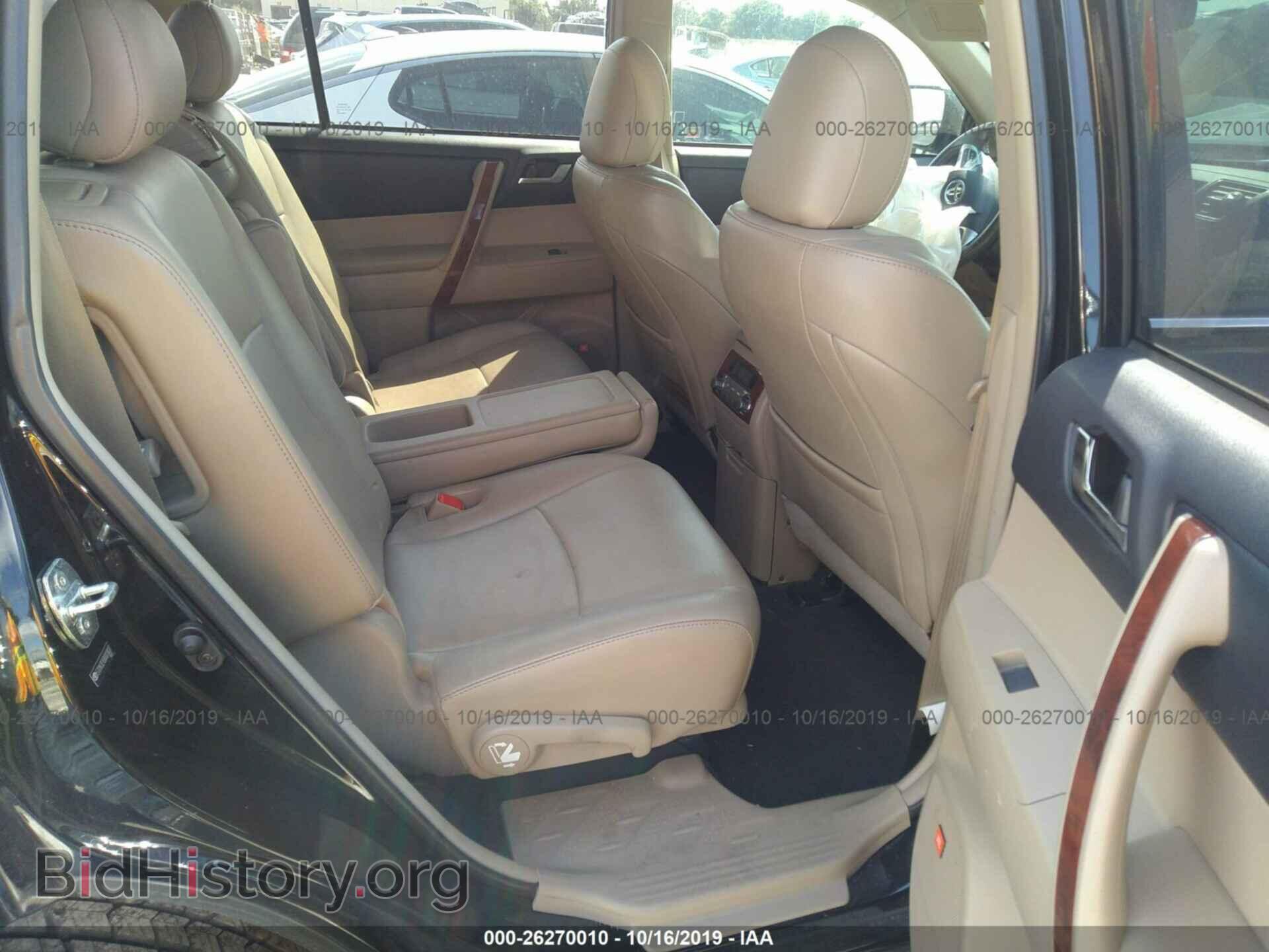2011 TOYOTA HIGHLANDER - VIN: 5TDYK3EH5BS033637 - Фото 8