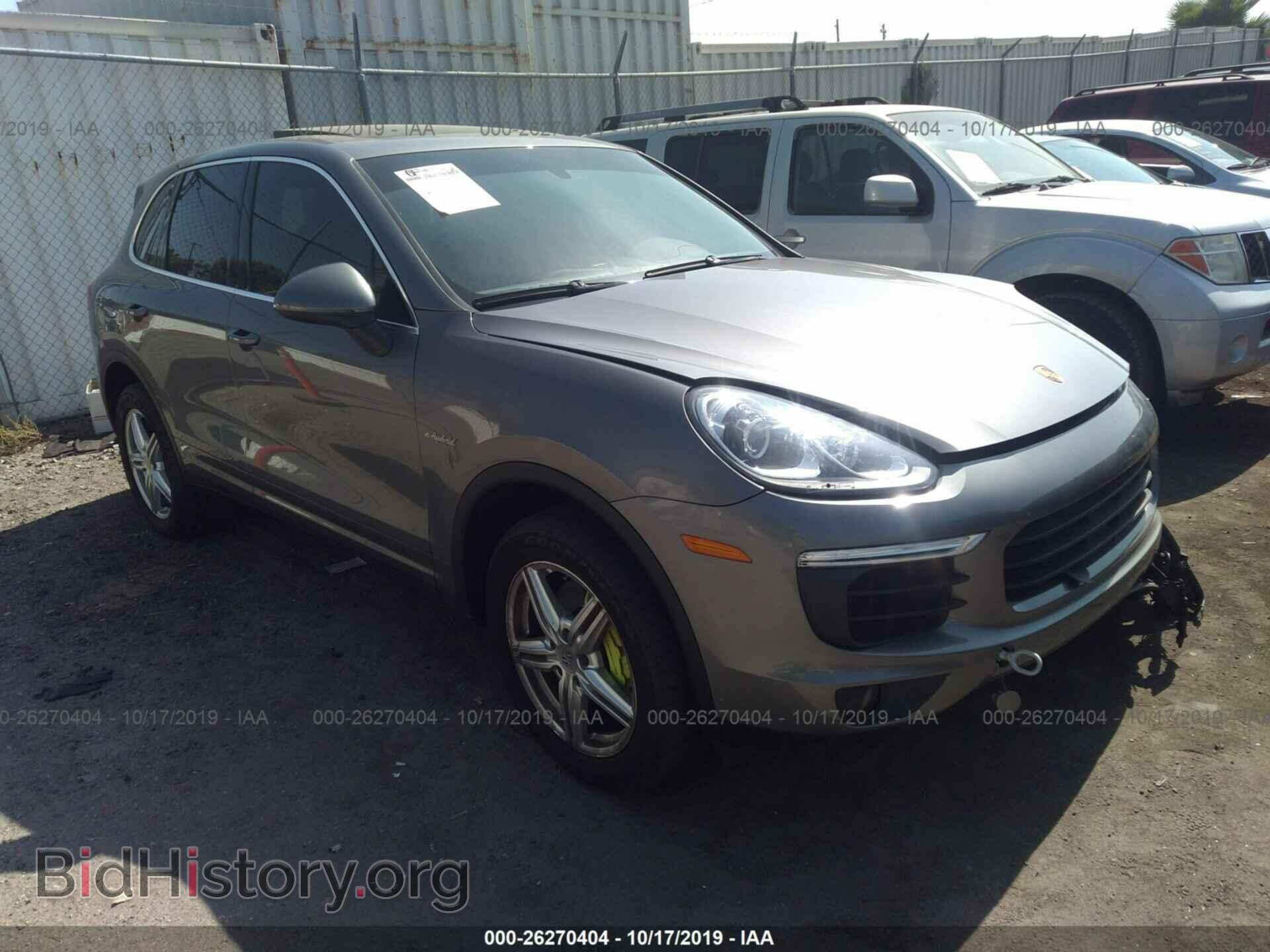 Фотография WP1AE2A2XHLA74049 - PORSCHE CAYENNE 2017