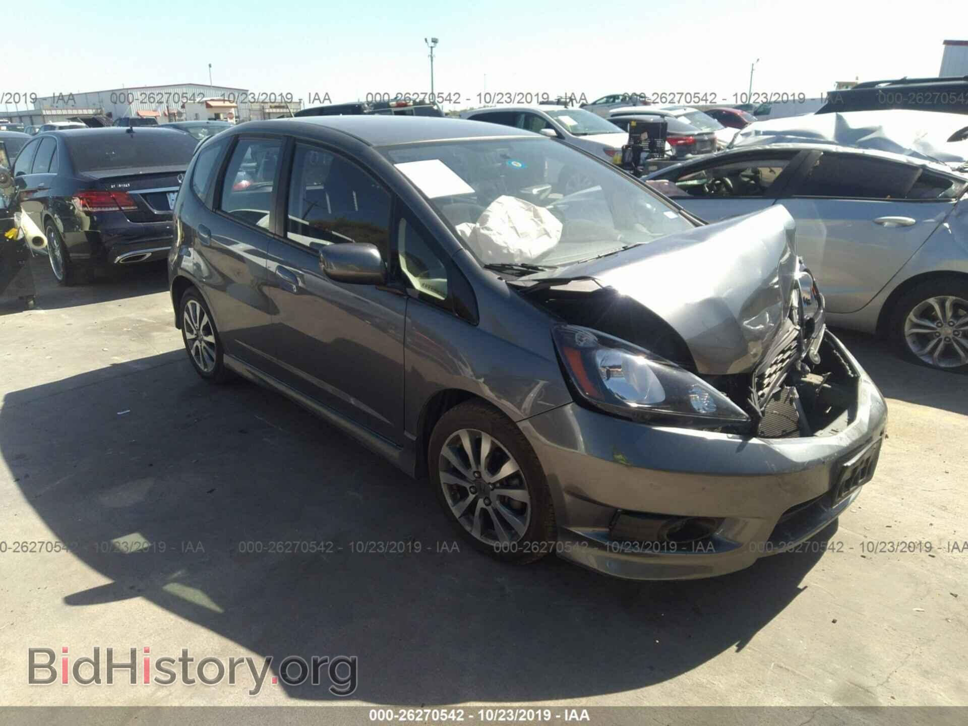 Photo JHMGE8H67DC077331 - HONDA FIT 2013