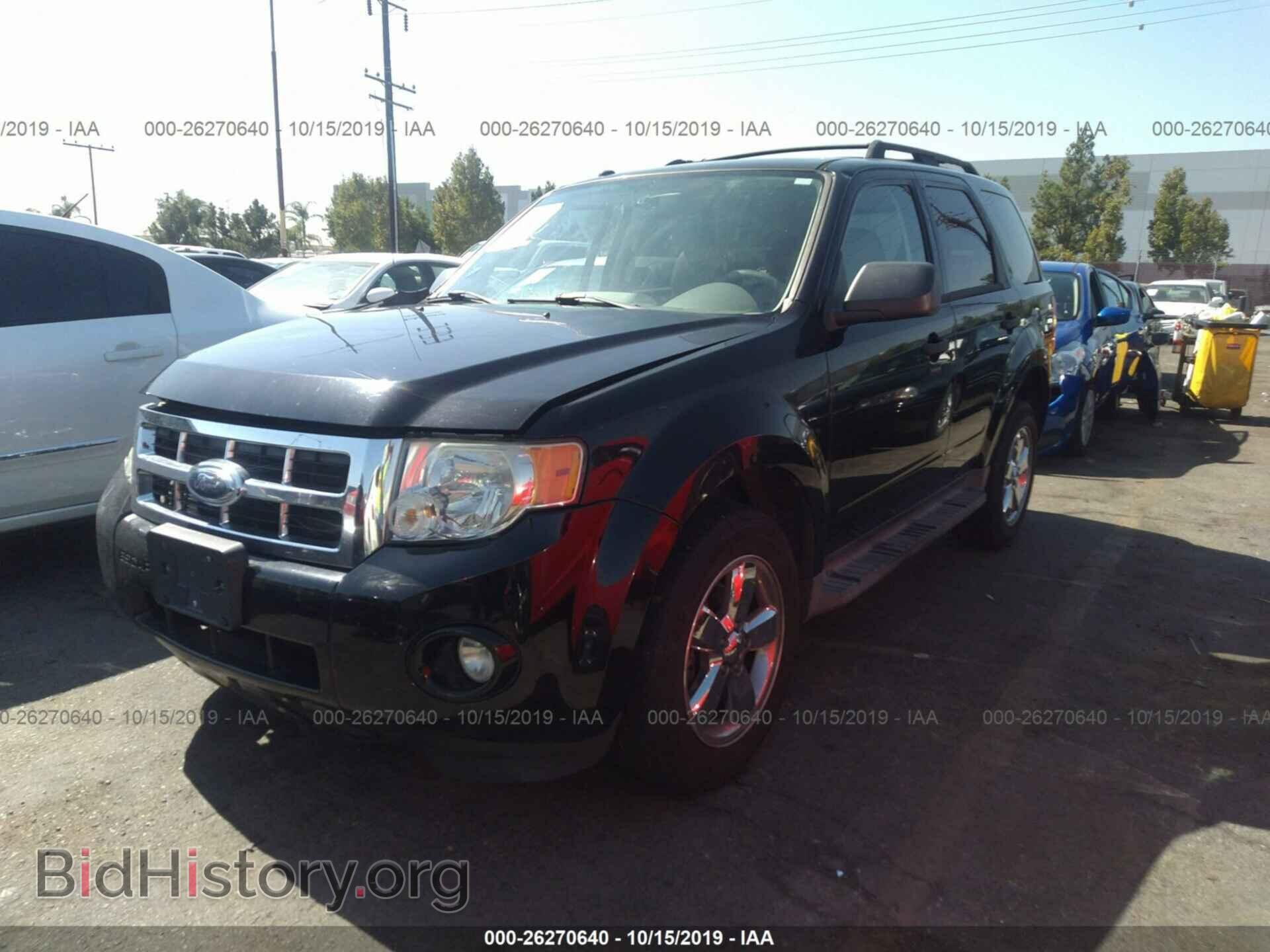2009 FORD ESCAPE - VIN: 1FMCU03G19KA34519 - Фото 2