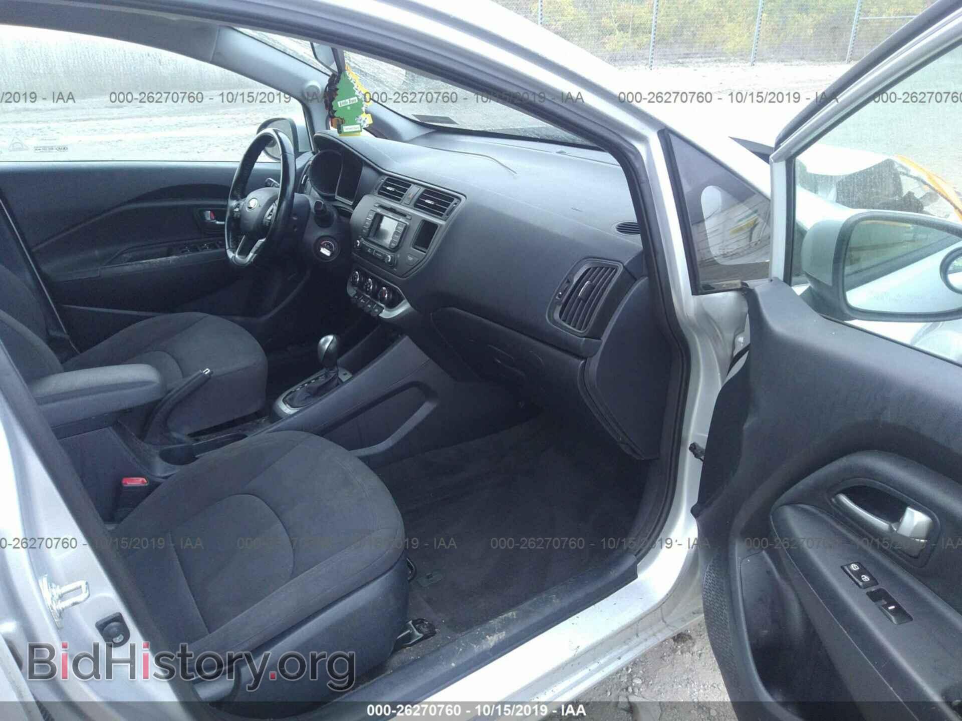2015 KIA RIO - VIN: KNADN5A3XF6443638 - Фото 5