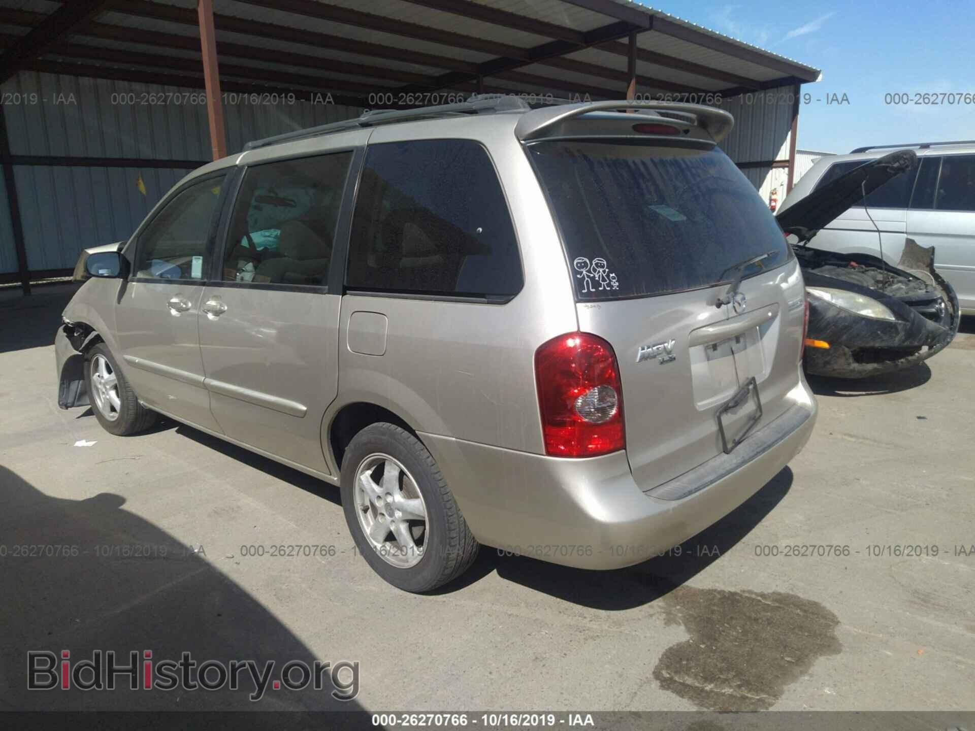 2003 MAZDA MPV - VIN: JM3LW28AX30366337 - Фото 3