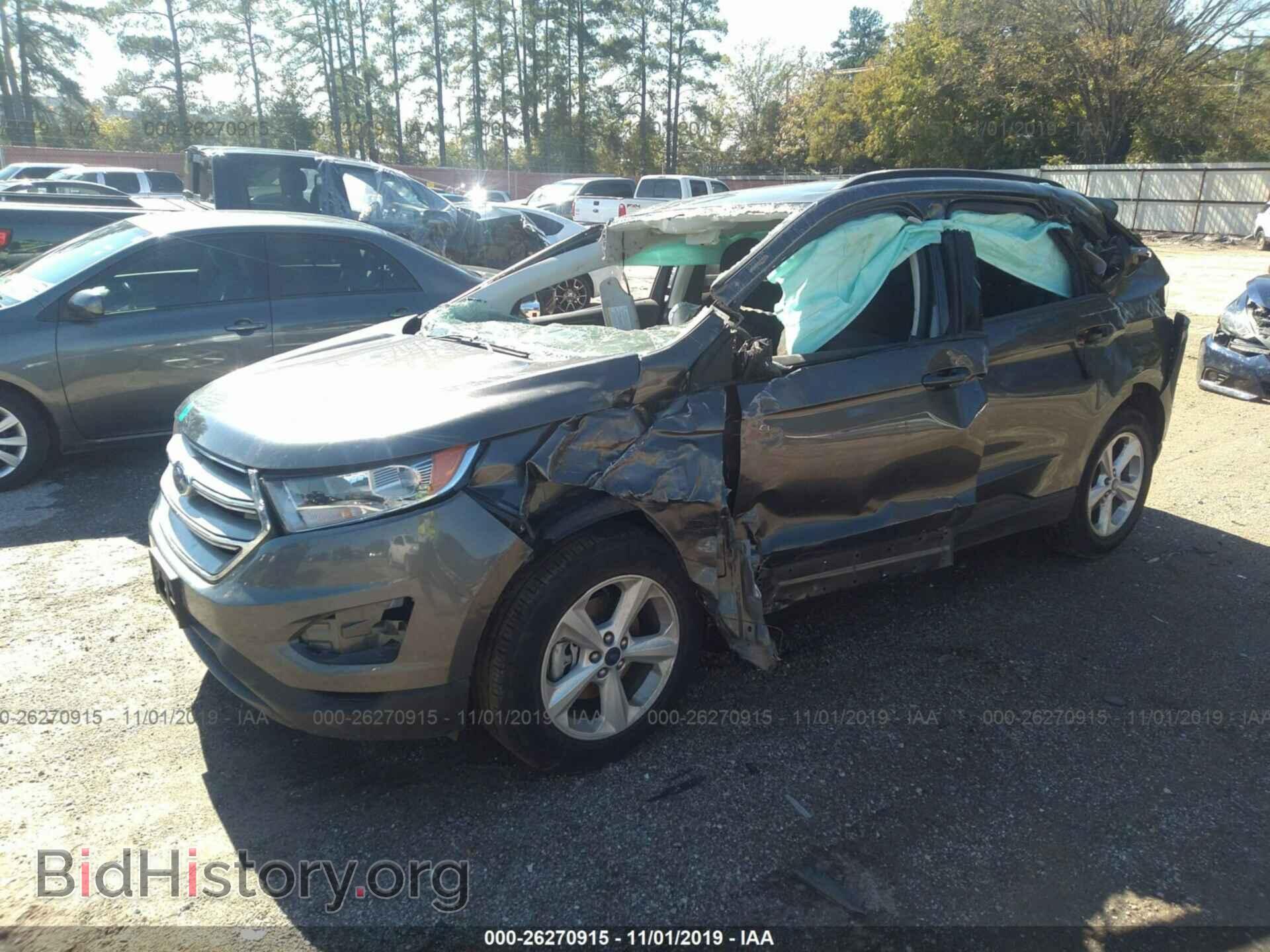 2016 FORD EDGE - VIN: 2FMPK3G97GBC66019 - Фото 2