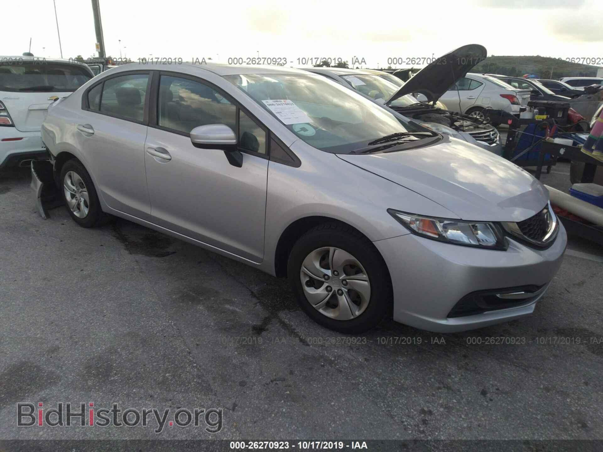 Фотография 19XFB2F54EE036016 - HONDA CIVIC 2014