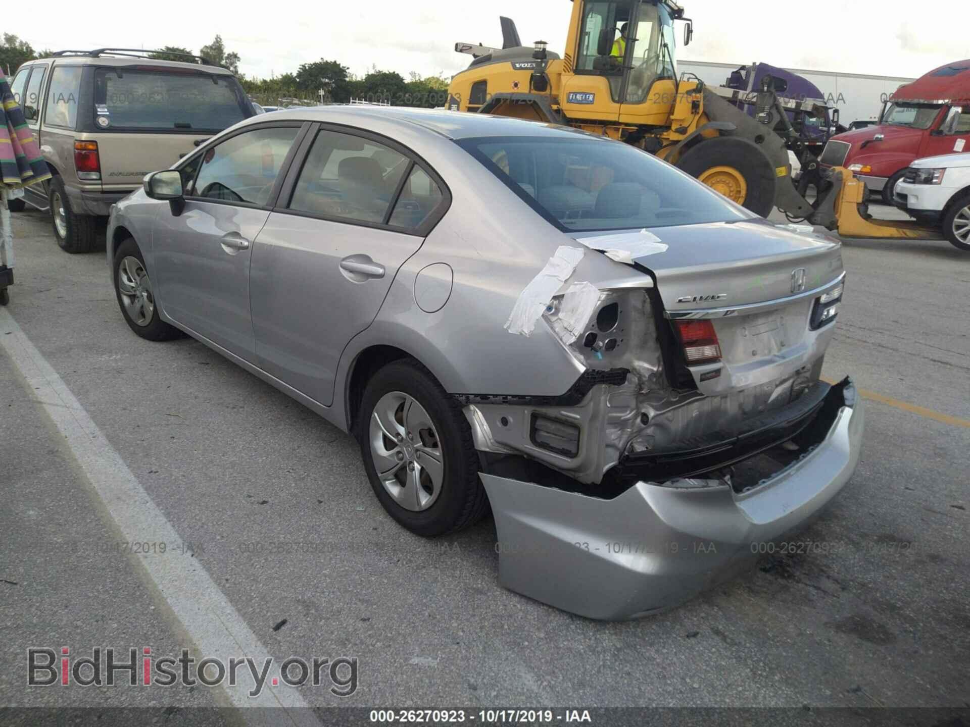2014 HONDA CIVIC - VIN: 19XFB2F54EE036016 - Фото 3