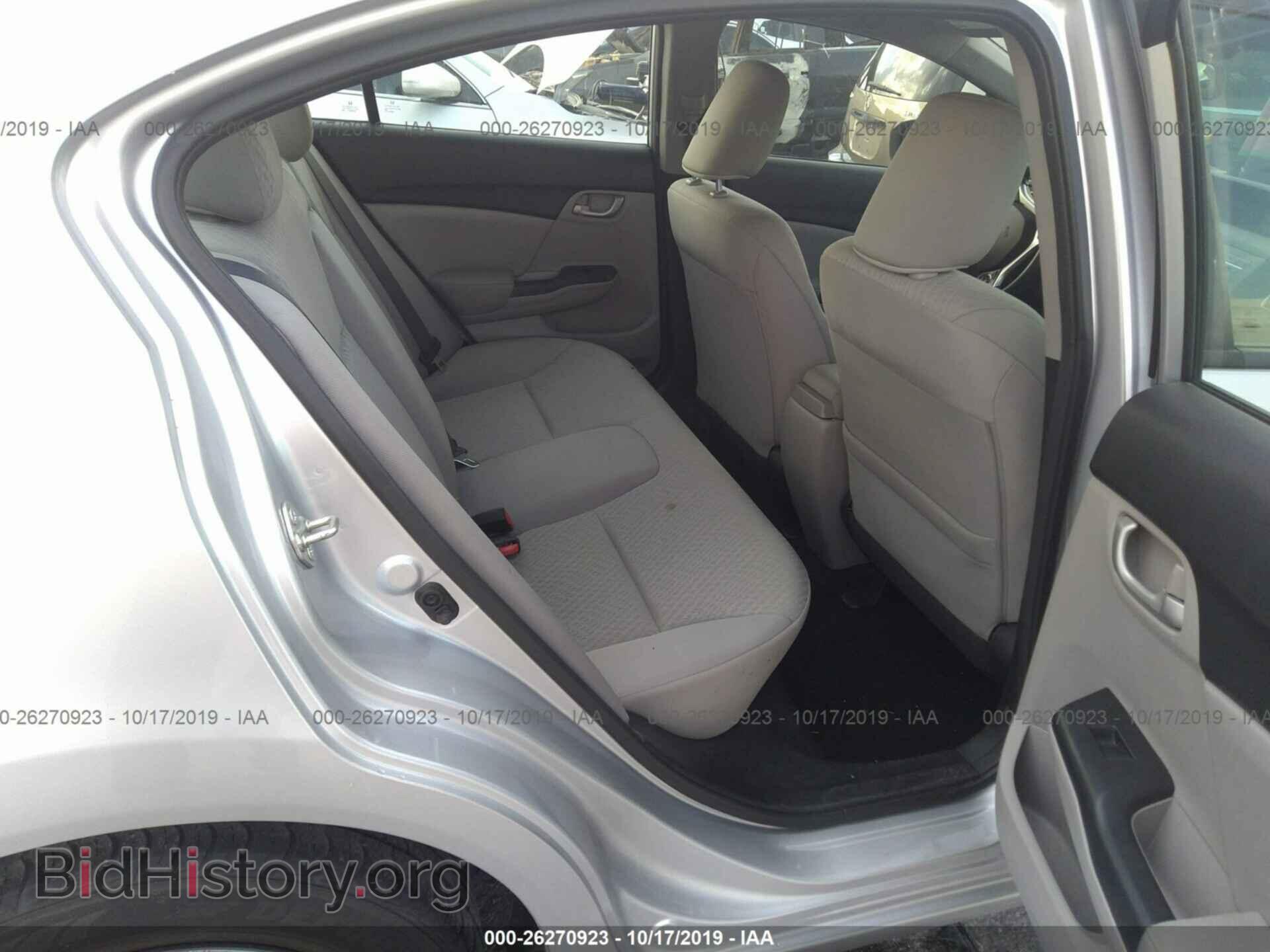 2014 HONDA CIVIC - VIN: 19XFB2F54EE036016 - Фото 8