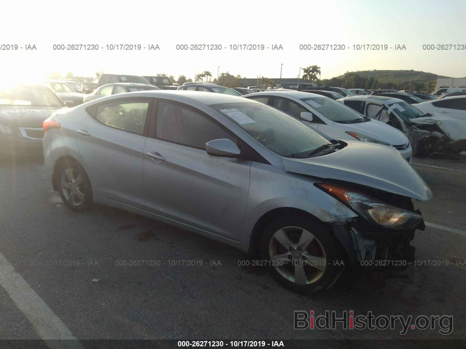 Фотография 5NPDH4AE8CH143278 - HYUNDAI ELANTRA 2012