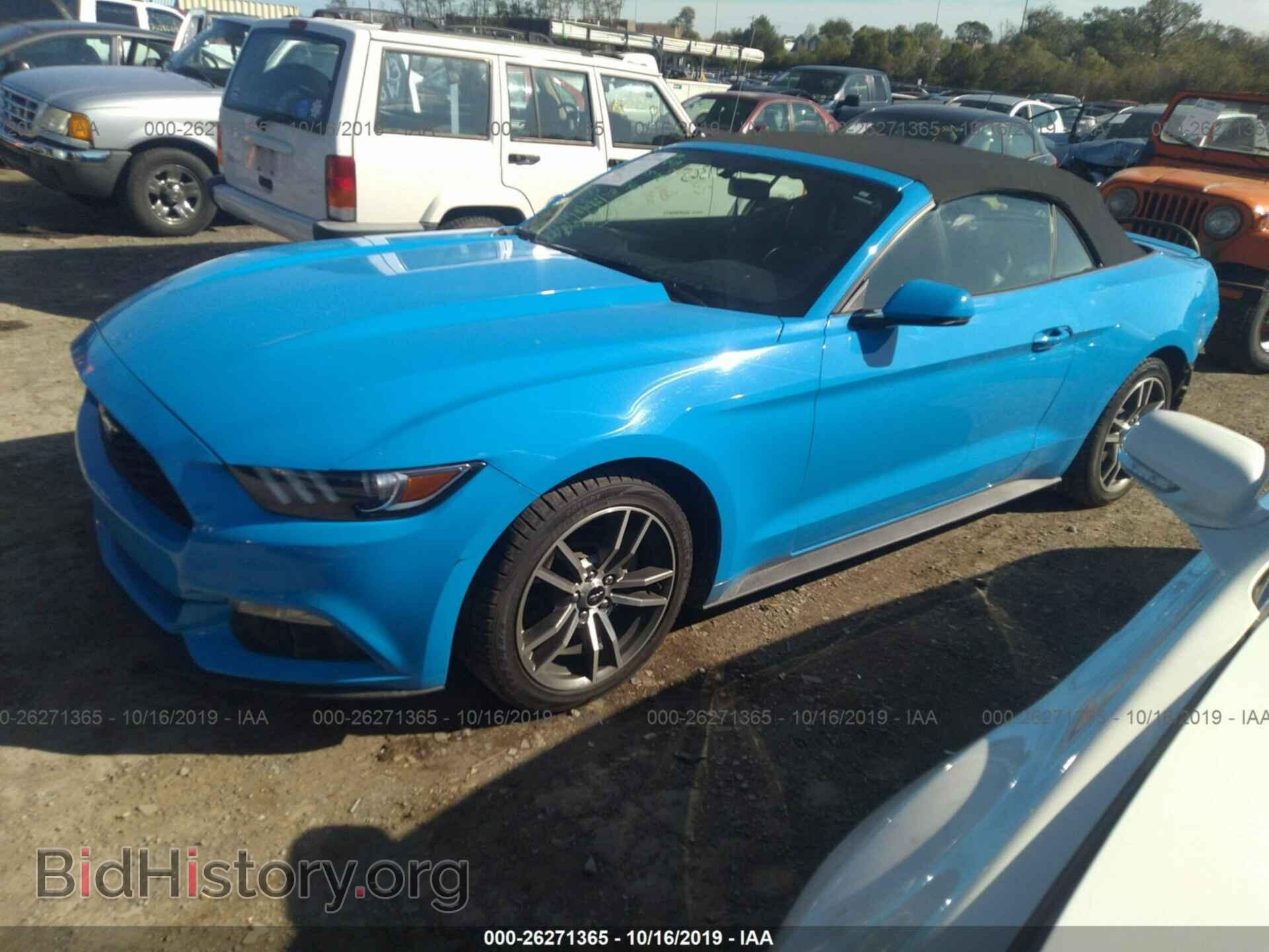 2017 FORD MUSTANG - VIN: 1FATP8UH6H5293415 - Фото 2