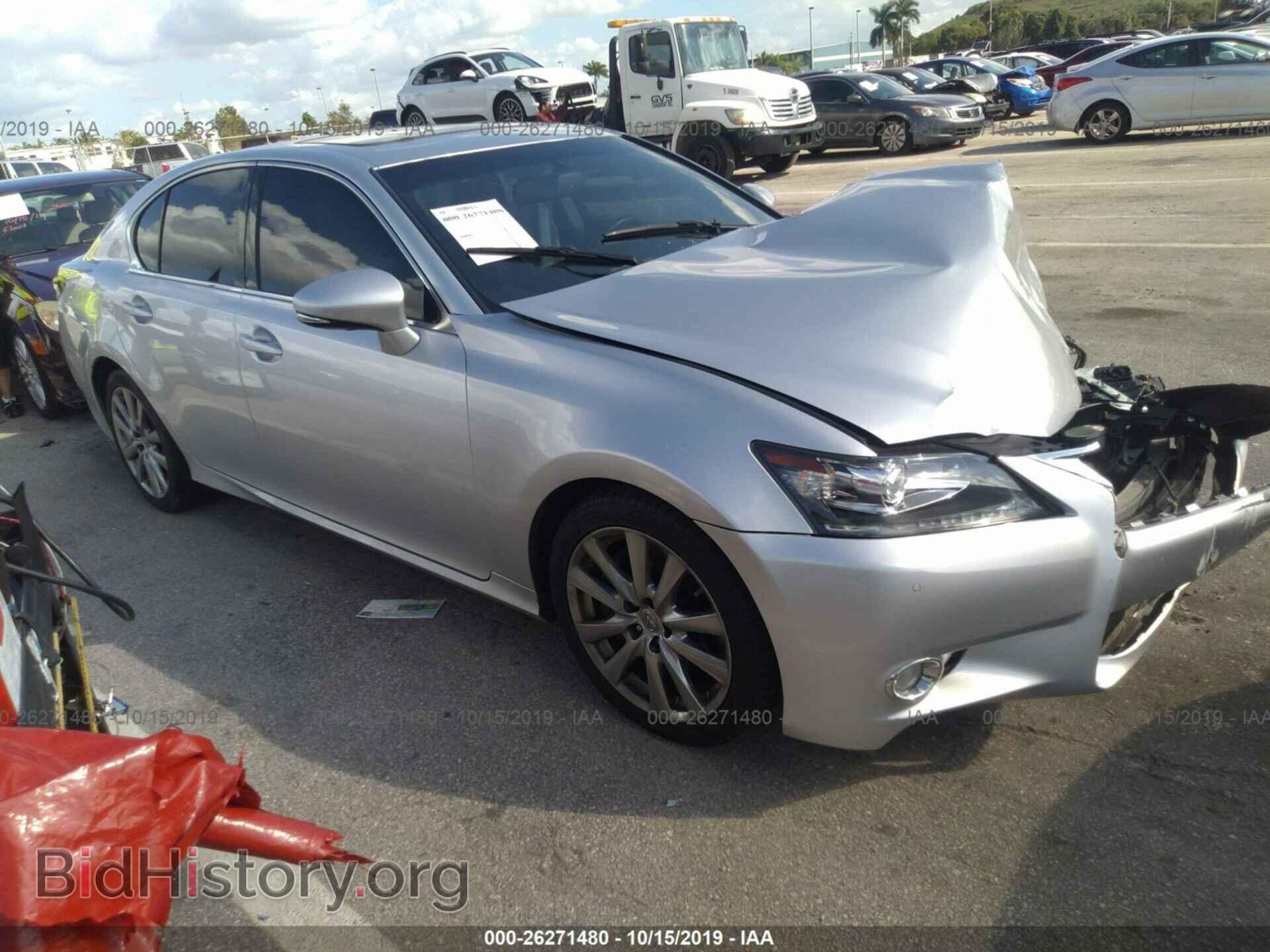 Фотография JTHBE1BL8FA014687 - LEXUS GS 2015