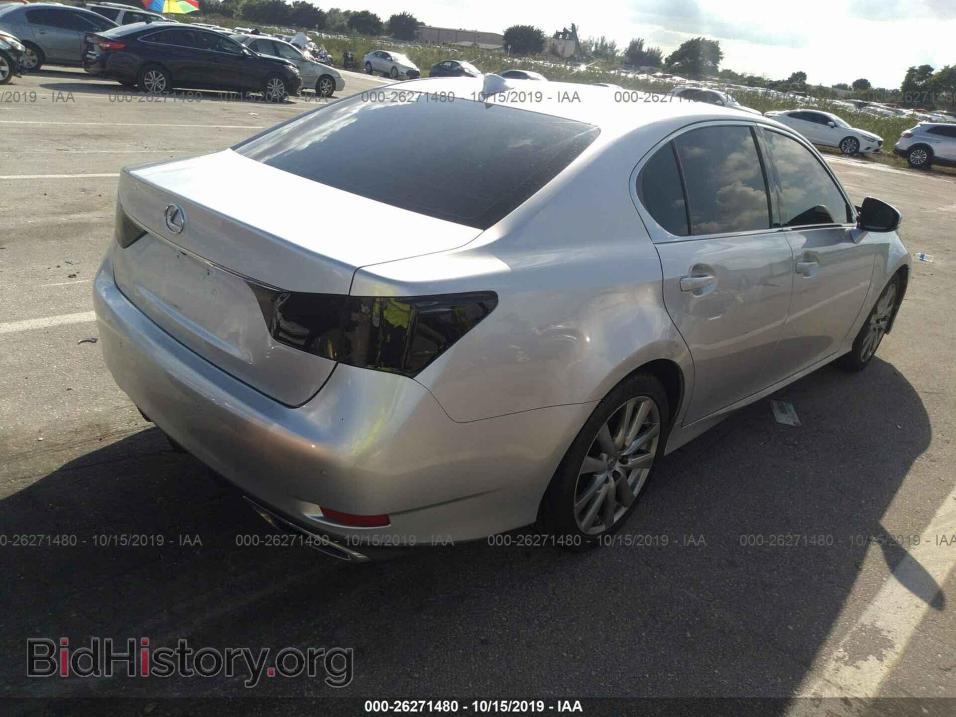 2015 LEXUS GS - VIN: JTHBE1BL8FA014687 - Фото 4