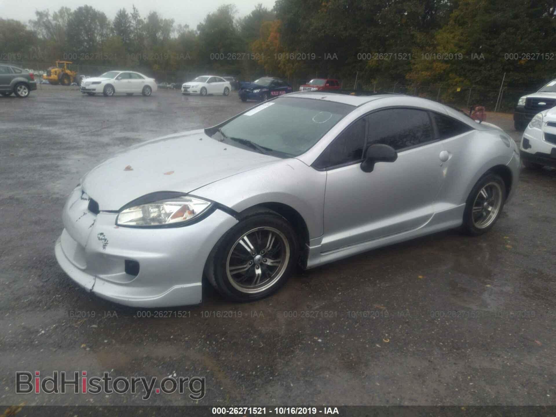 2007 MITSUBISHI ECLIPSE - VIN: 4A3AK34TX7E012087 - Фото 2