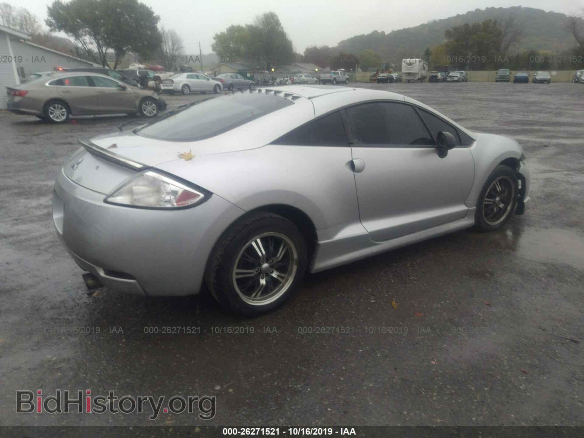 2007 MITSUBISHI ECLIPSE - VIN: 4A3AK34TX7E012087 - Фото 4