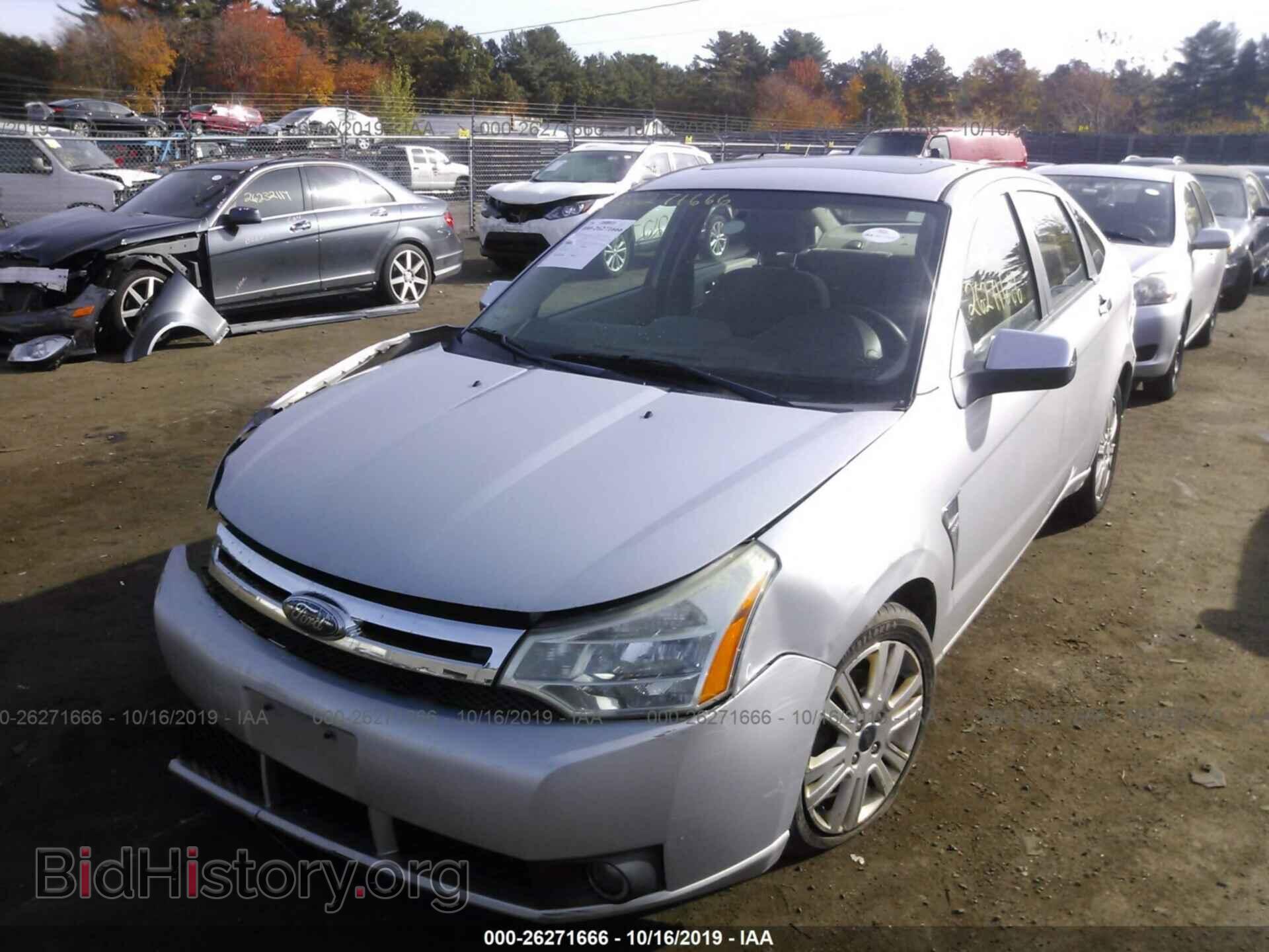 2008 FORD FOCUS - VIN: 1FAHP35N78W284164 - Фото 2
