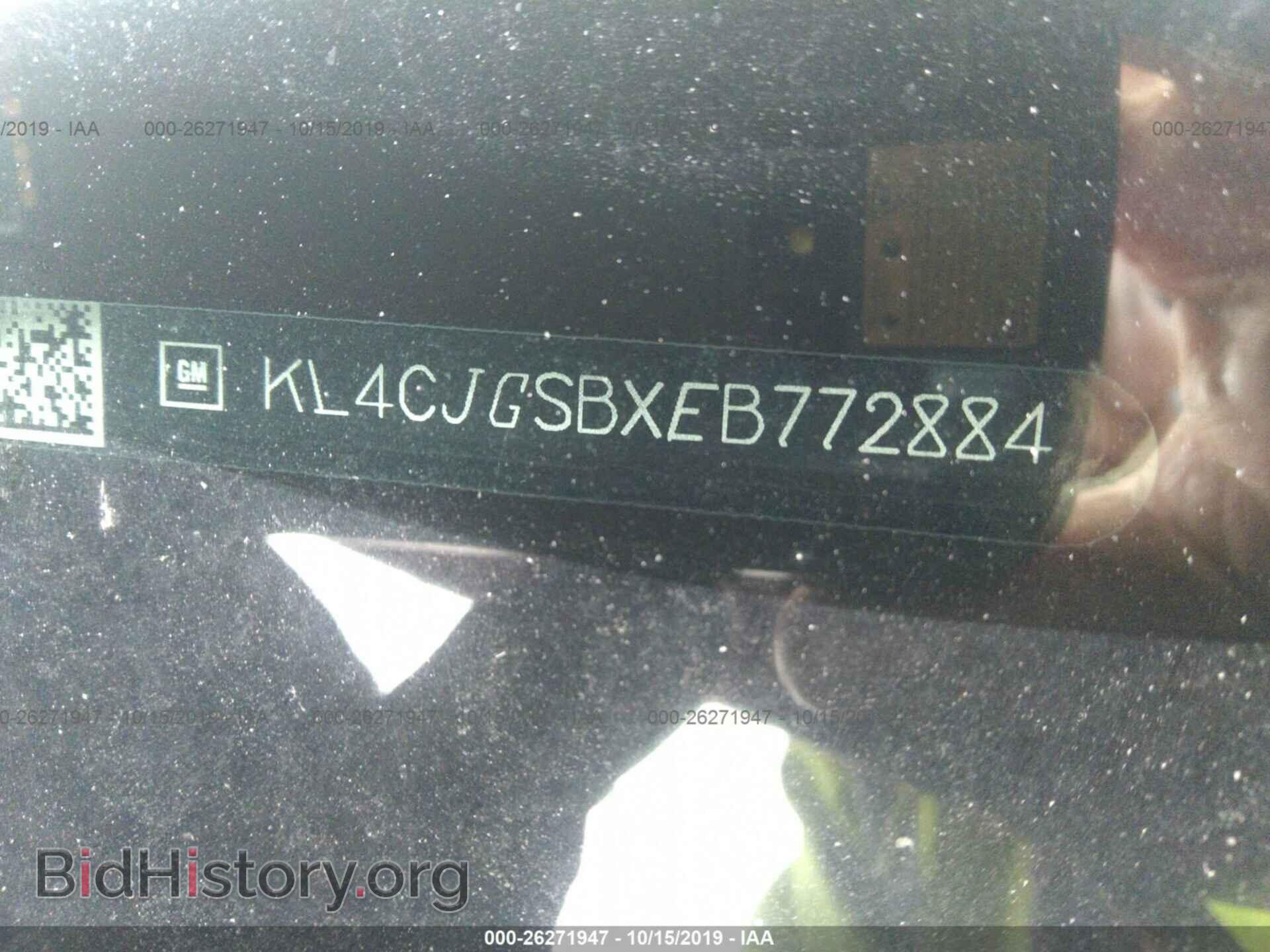 2014 BUICK ENCORE - VIN: KL4CJGSBXEB772884 - Photo 9