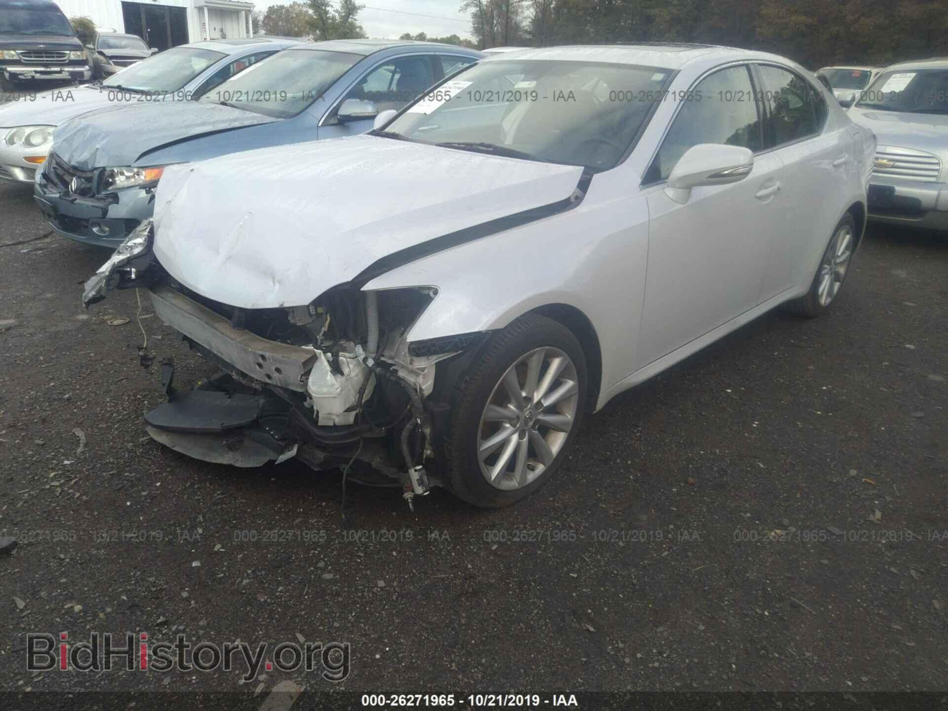 2010 LEXUS IS - VIN: JTHCF5C21A5038331 - Фото 2