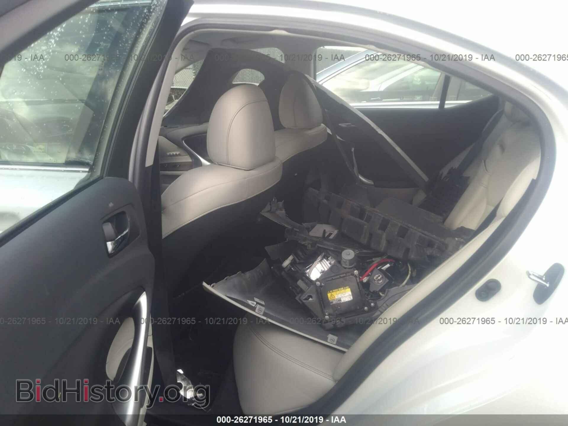 2010 LEXUS IS - VIN: JTHCF5C21A5038331 - Фото 8