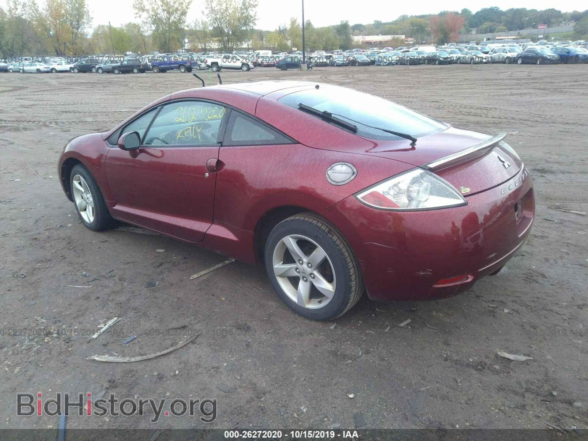 2007 MITSUBISHI ECLIPSE - VIN: 4A3AK24F57E007707 - Фото 3