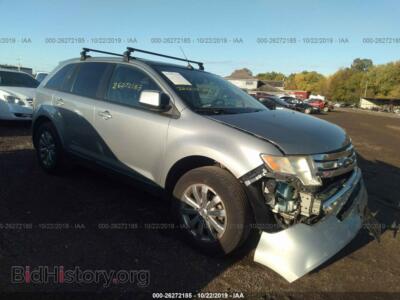 2007 Ford EDGE SEL PLUS, silver — VIN 2FMDK39C67BB66733, IAAI