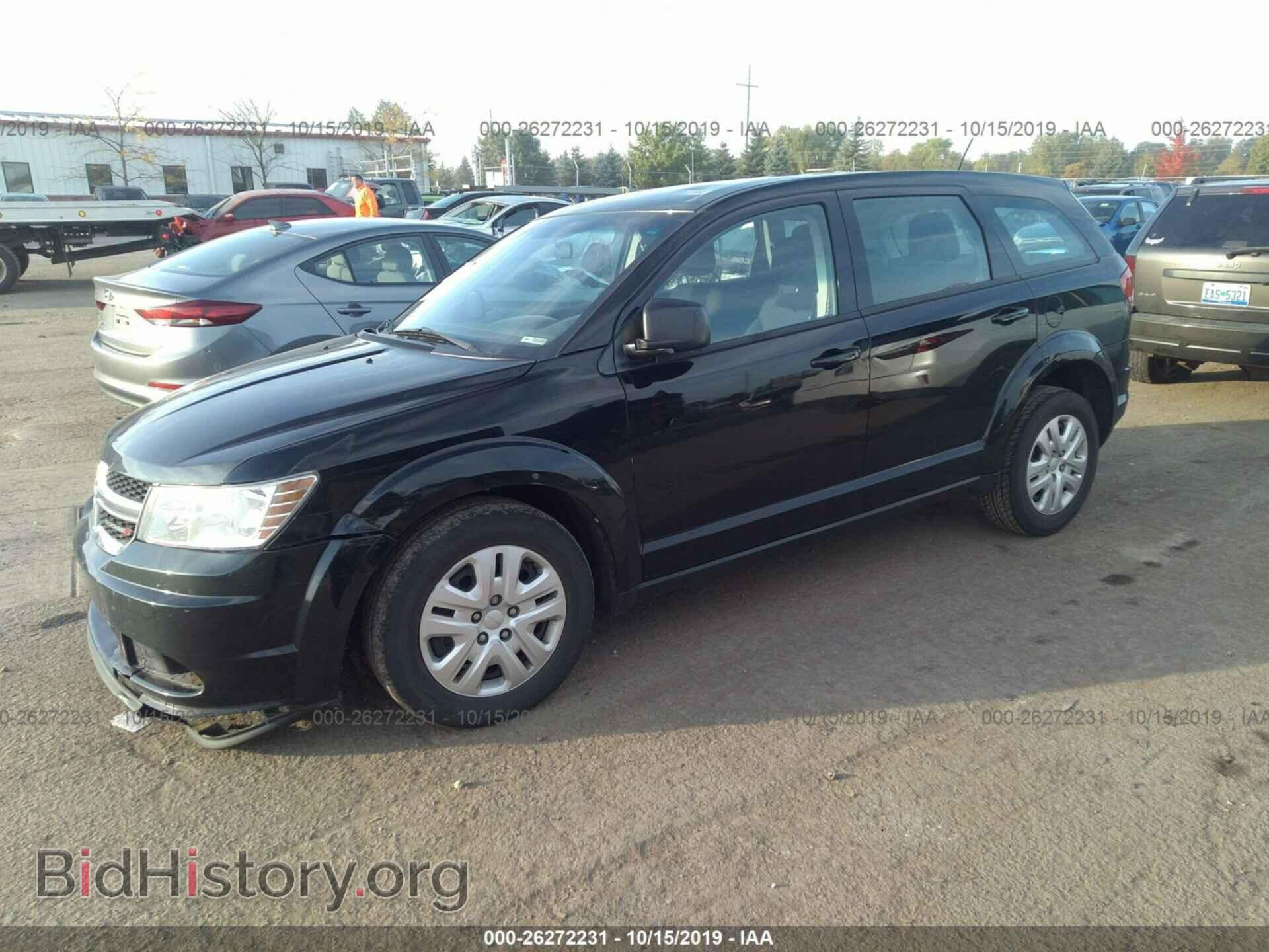 2014 DODGE JOURNEY - VIN: 3C4PDCAB3ET219257 - Фото 2
