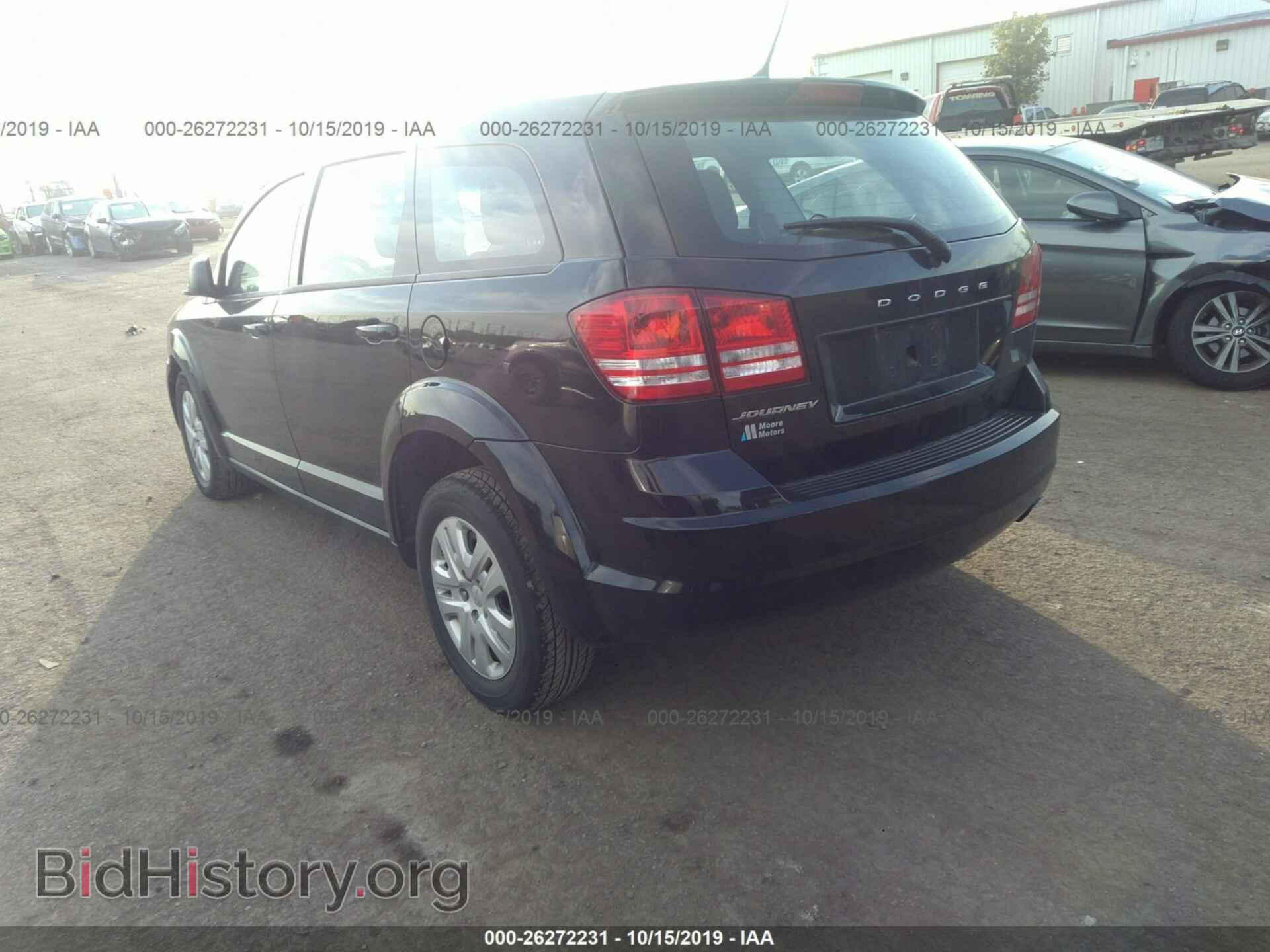 2014 DODGE JOURNEY - VIN: 3C4PDCAB3ET219257 - Фото 3