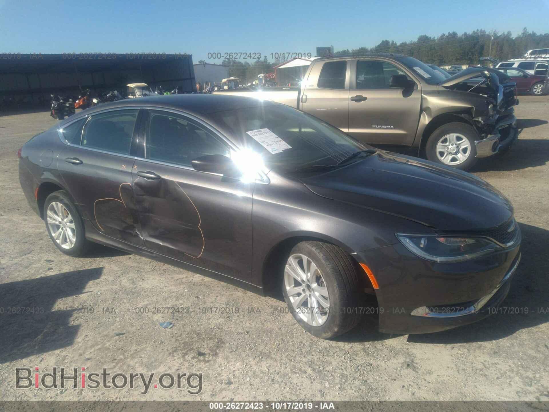 Photo 1C3CCCAB2FN693241 - CHRYSLER 200 2015