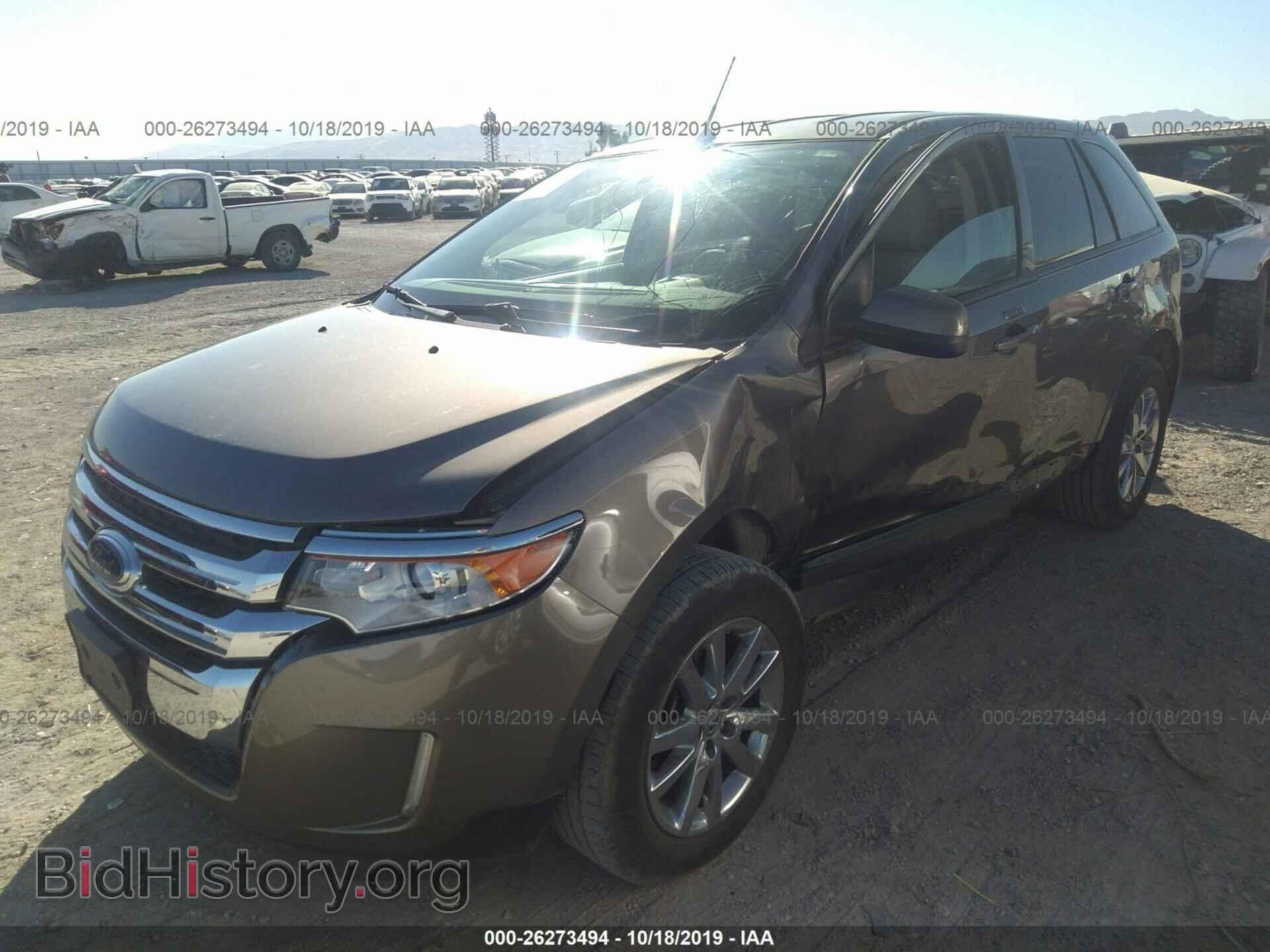 2014 FORD EDGE - VIN: 2FMDK3JC9EBB76424 - Фото 2