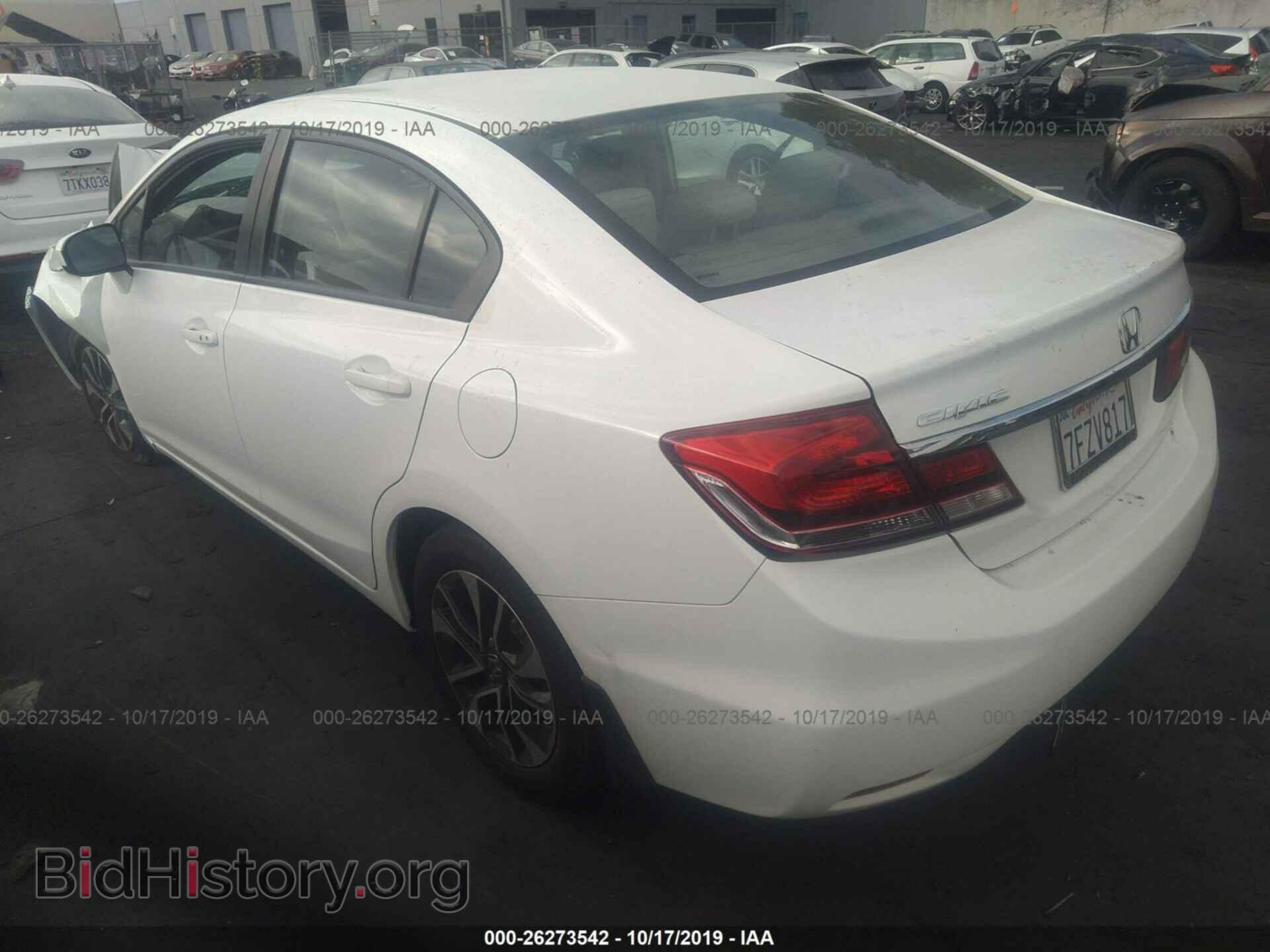2014 HONDA CIVIC - VIN: 19XFB2F80EE253413 - Фото 3